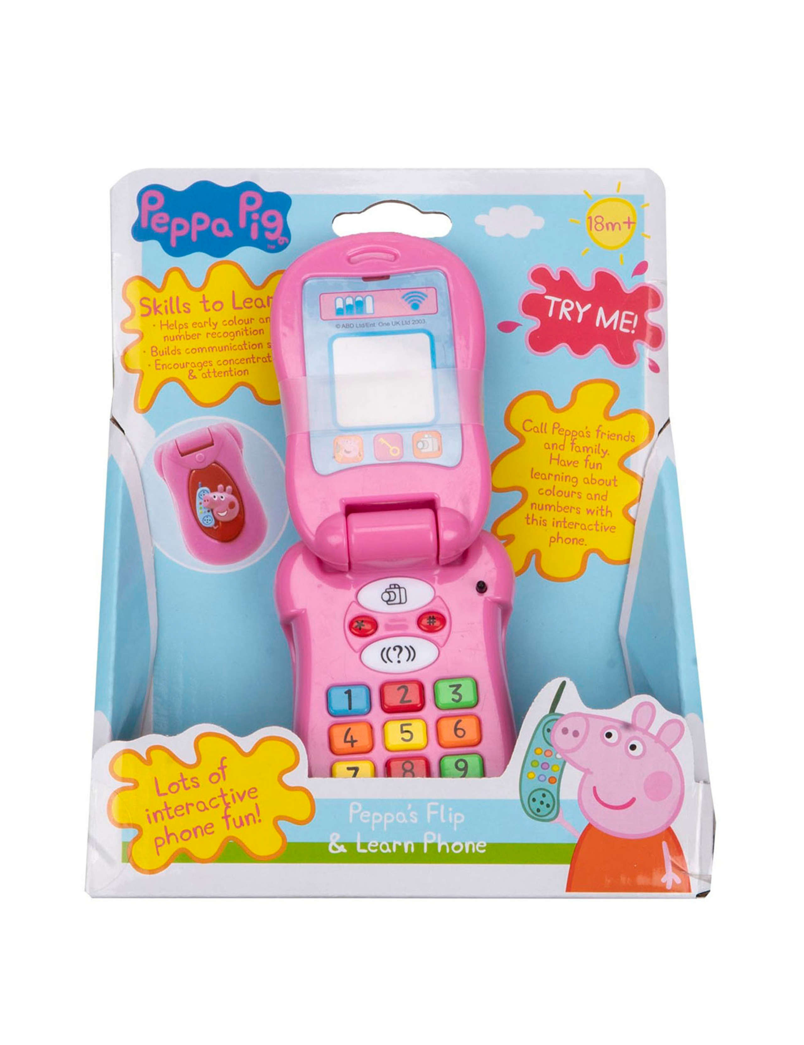 Peppa Pig™ Flip and Learn Phone (18 Mths+)