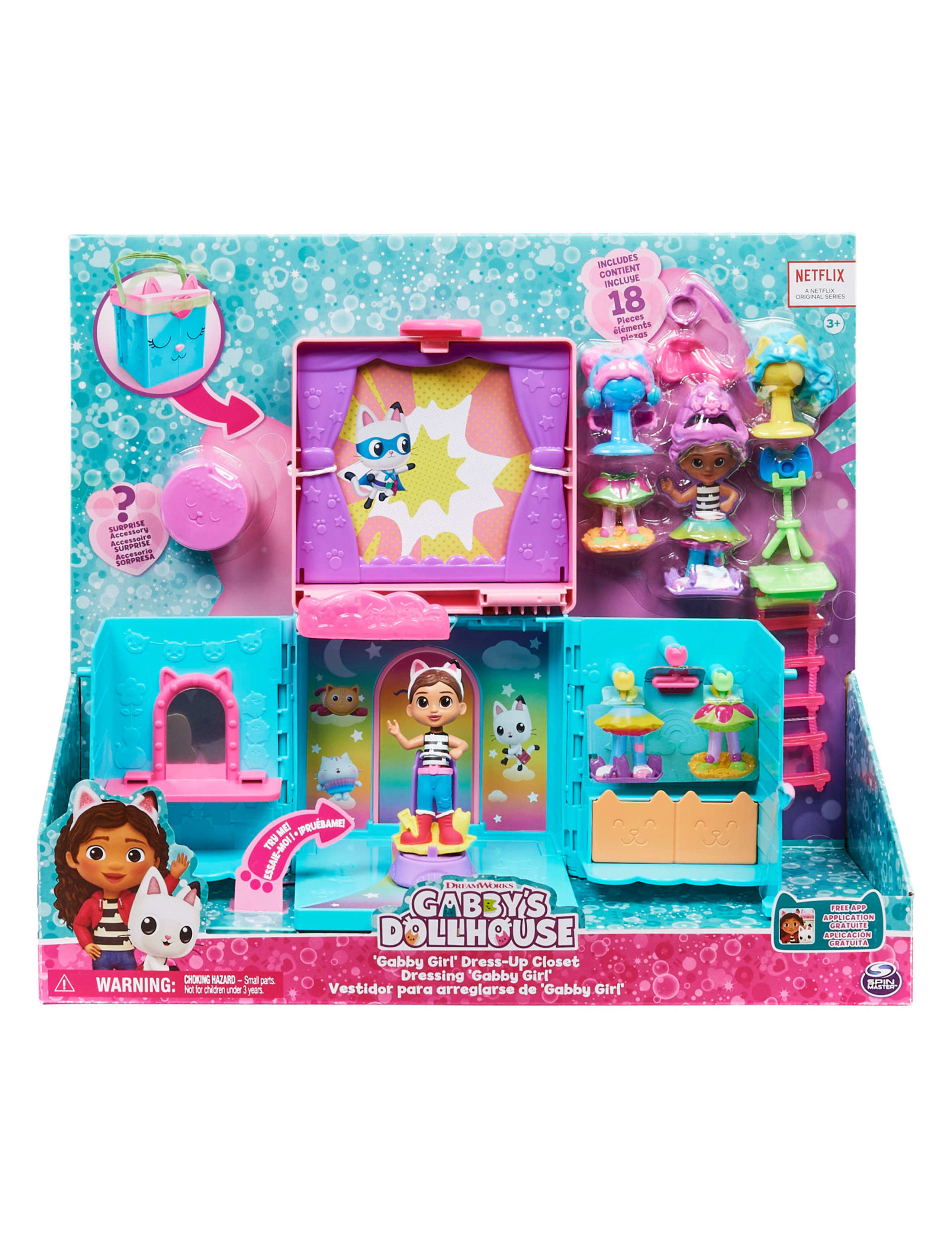 Girl Dress-Up Closet Playset (3+ Yrs)