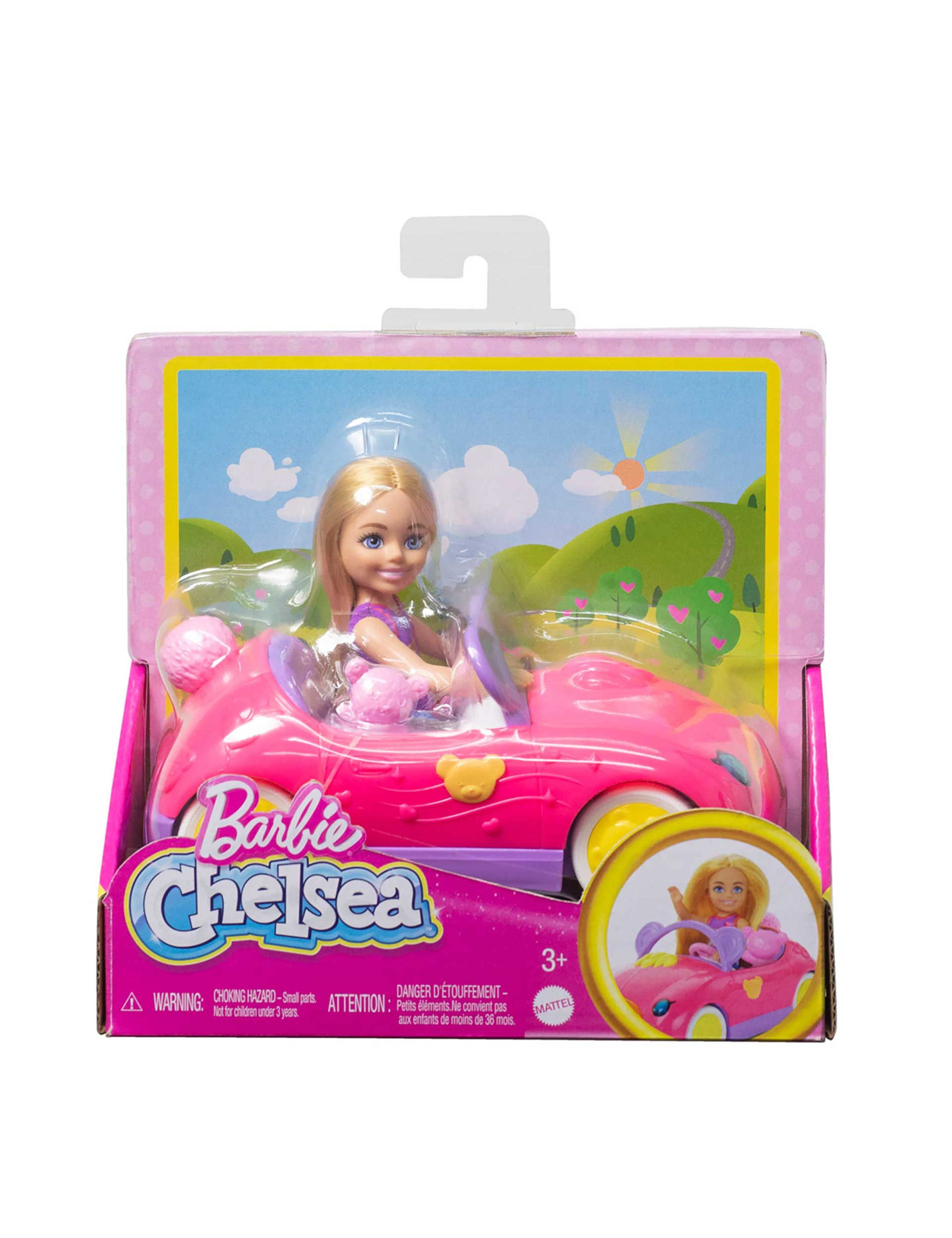 Barbie™ Chelsea Car and Teddy Playset (3+ Yrs)