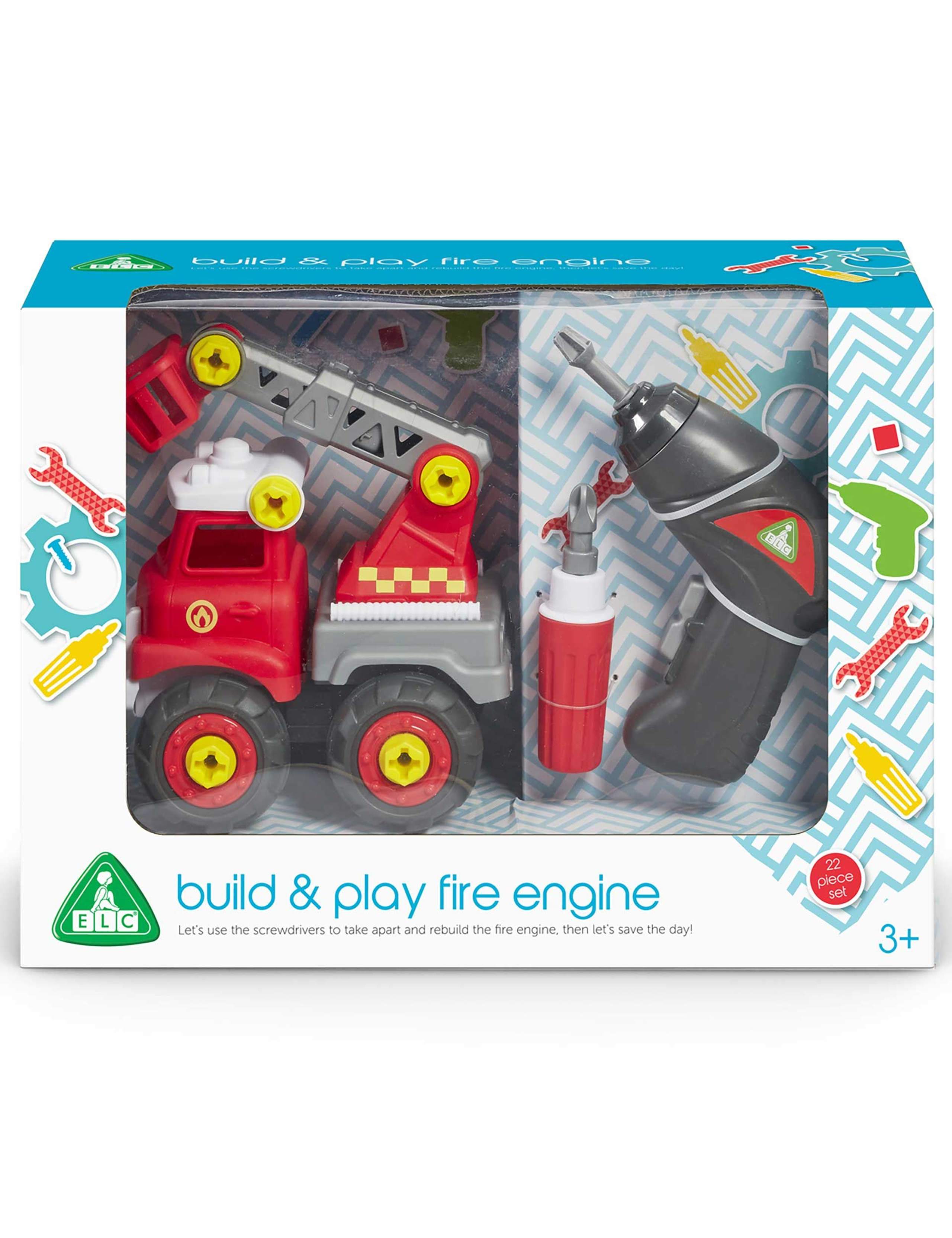 Build & Play Fire Engine (3+ Yrs)