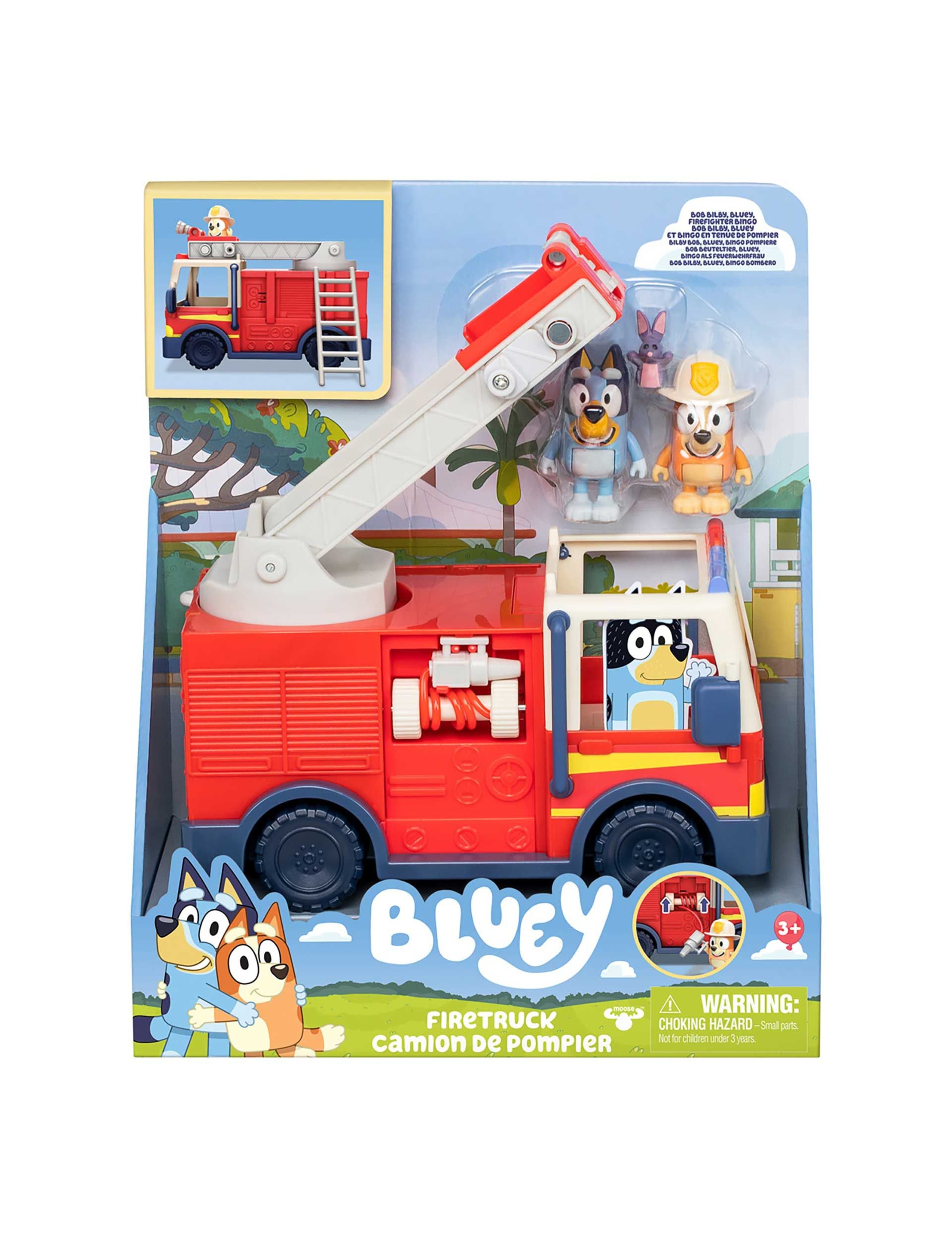 Firetruck Vehicle Playset (3+ Yrs)