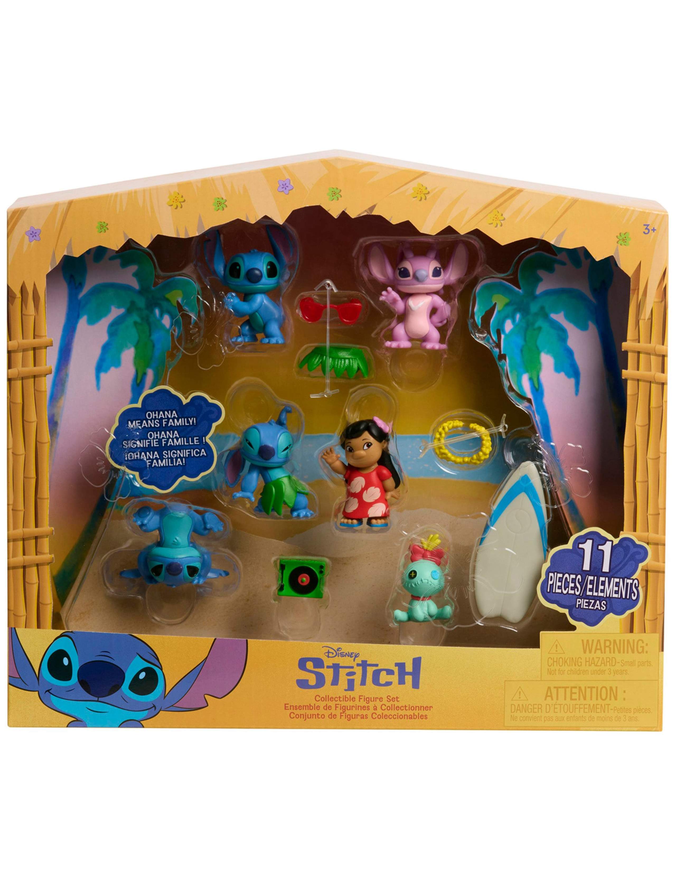 11pc Stitch™ Collectable Figure Playset (3-6 Yrs)