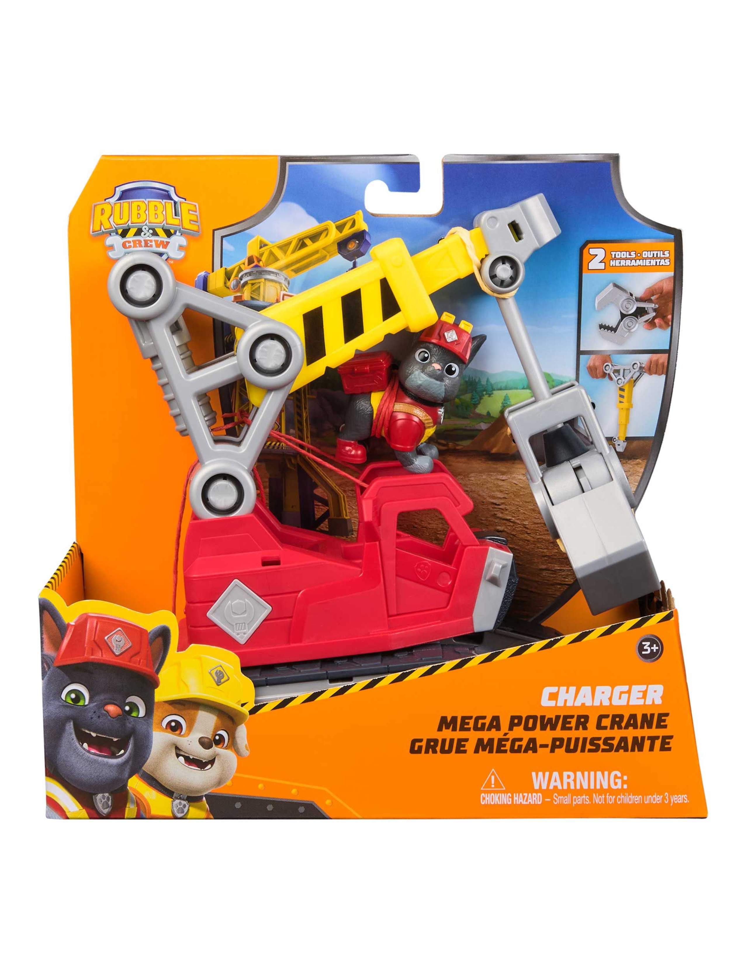 Rubble & Crew Mega Power Crane Toy (3+ Yrs)