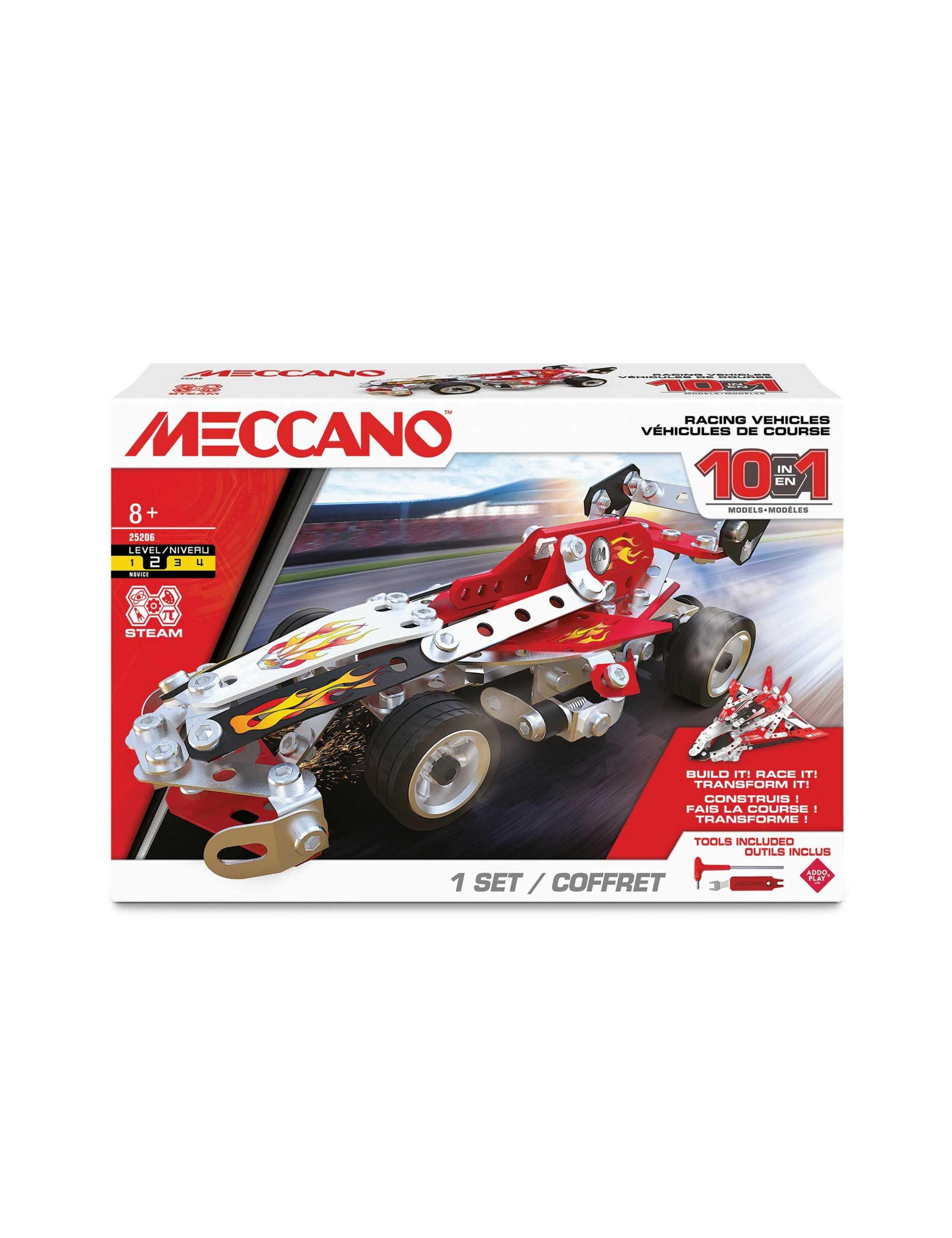 10 in 1 Racing Vehicles Construction Set (8+ Yrs)