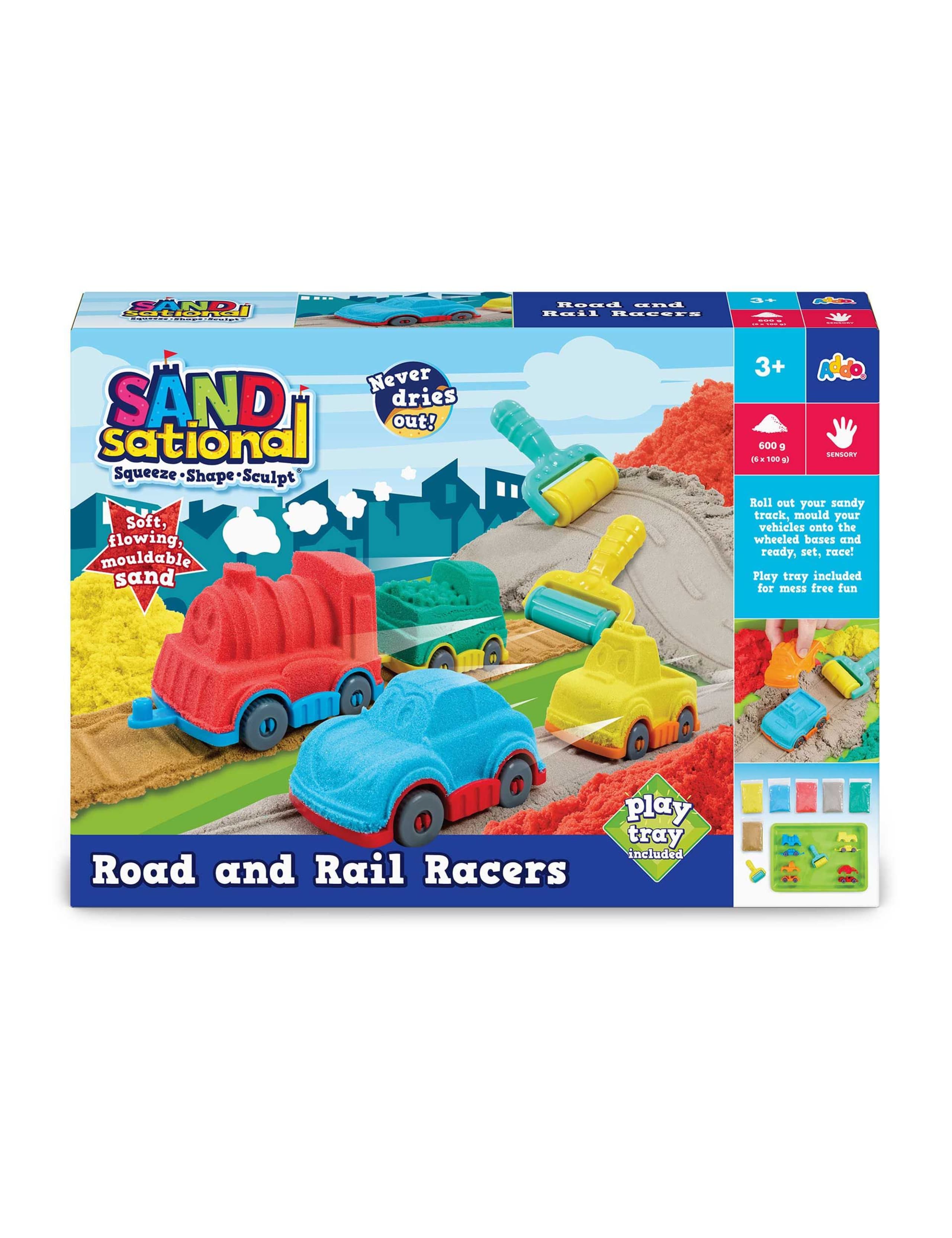 Road and Rail Racers Playset (3-6 Yrs)