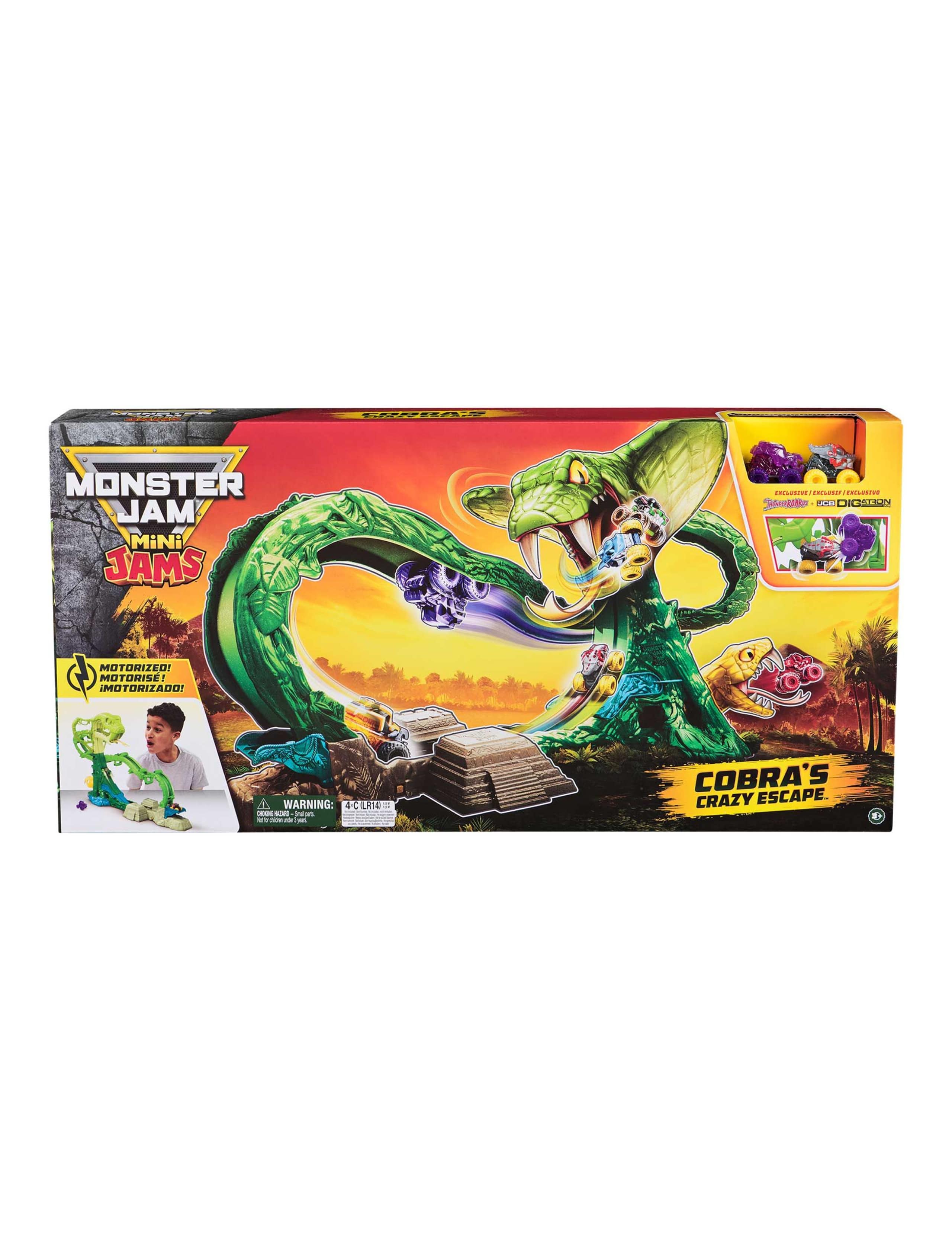 Cobra's Crazy Escape Race Track Mini Jams (3+ Yrs)