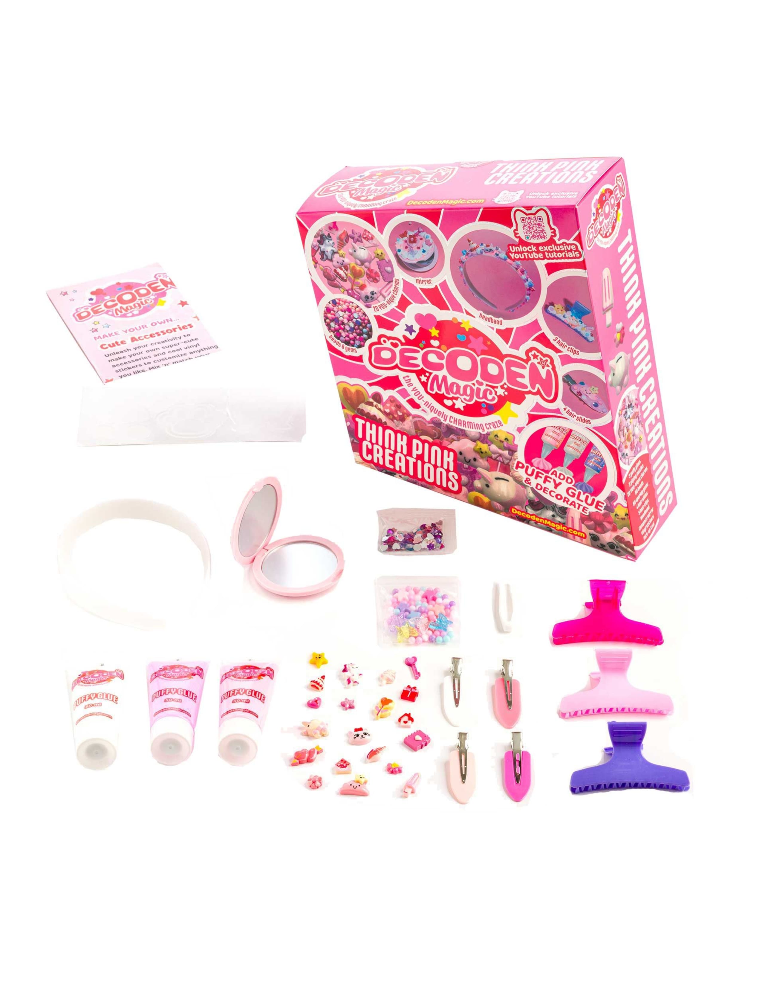 Magic Deluxe Think Pink Craft Set (6-9 Yrs)
