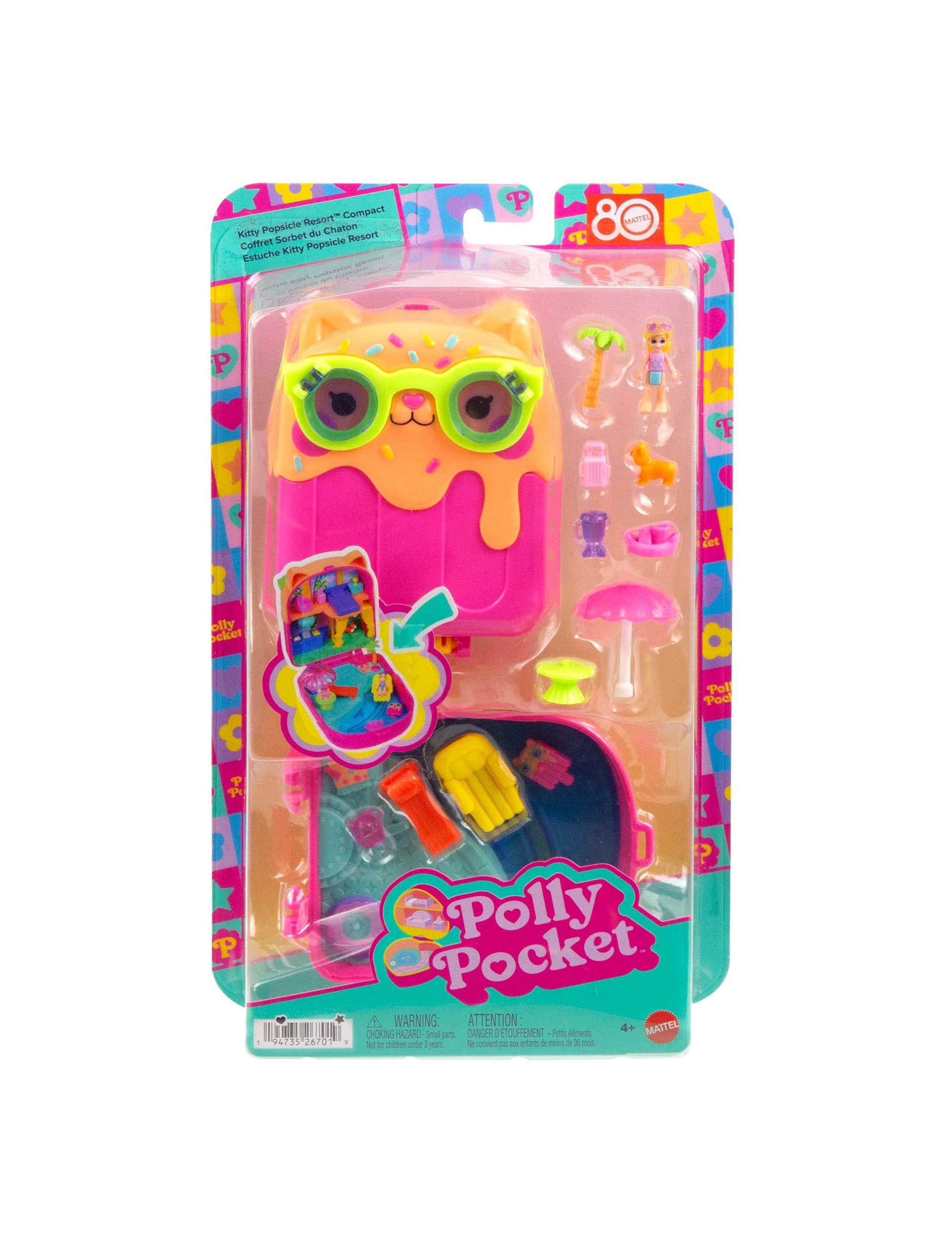 Kitty Popsicle Resort™ Compact Playset (4+ Yrs)