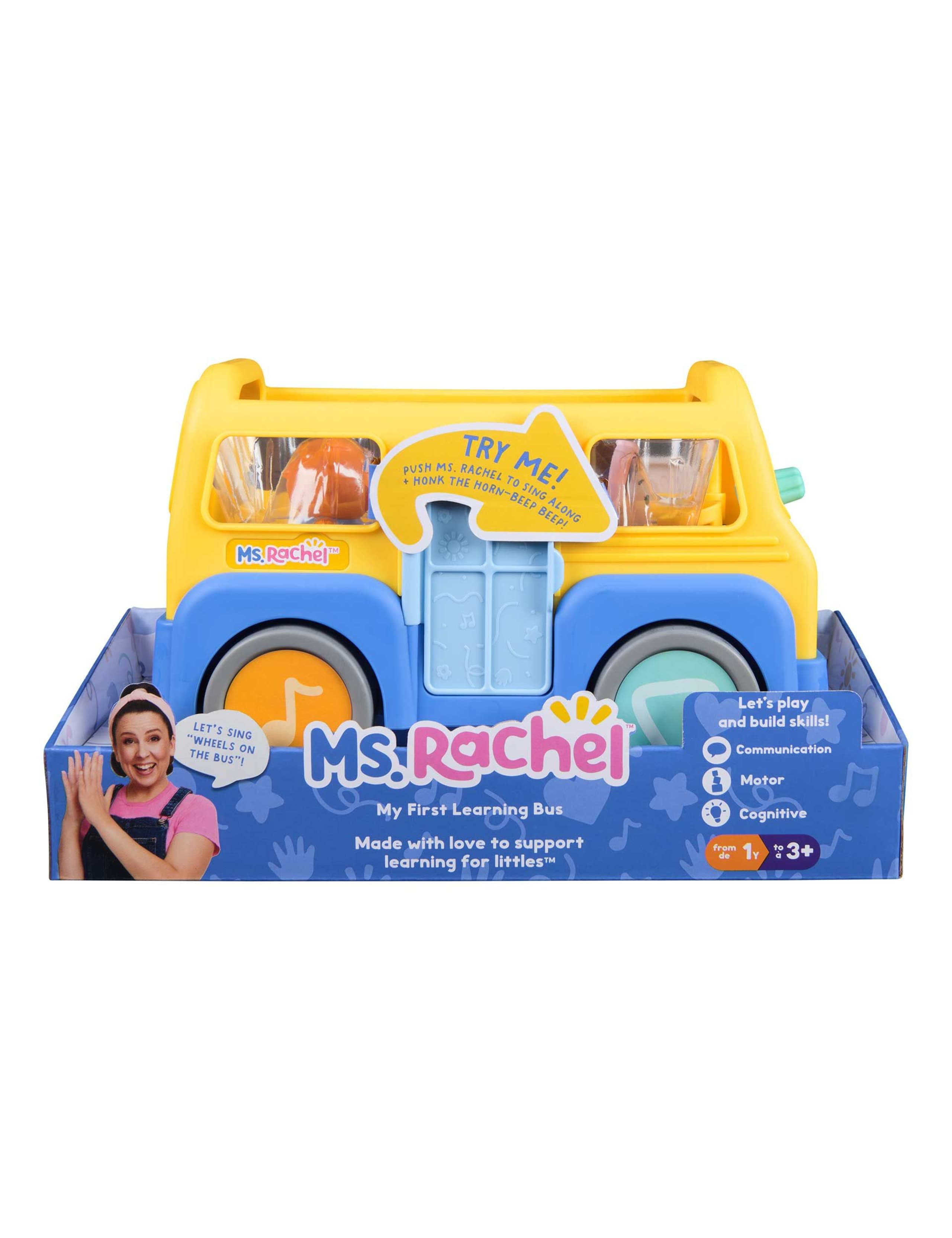 Electronic School Bus Toy (1+ Yrs)