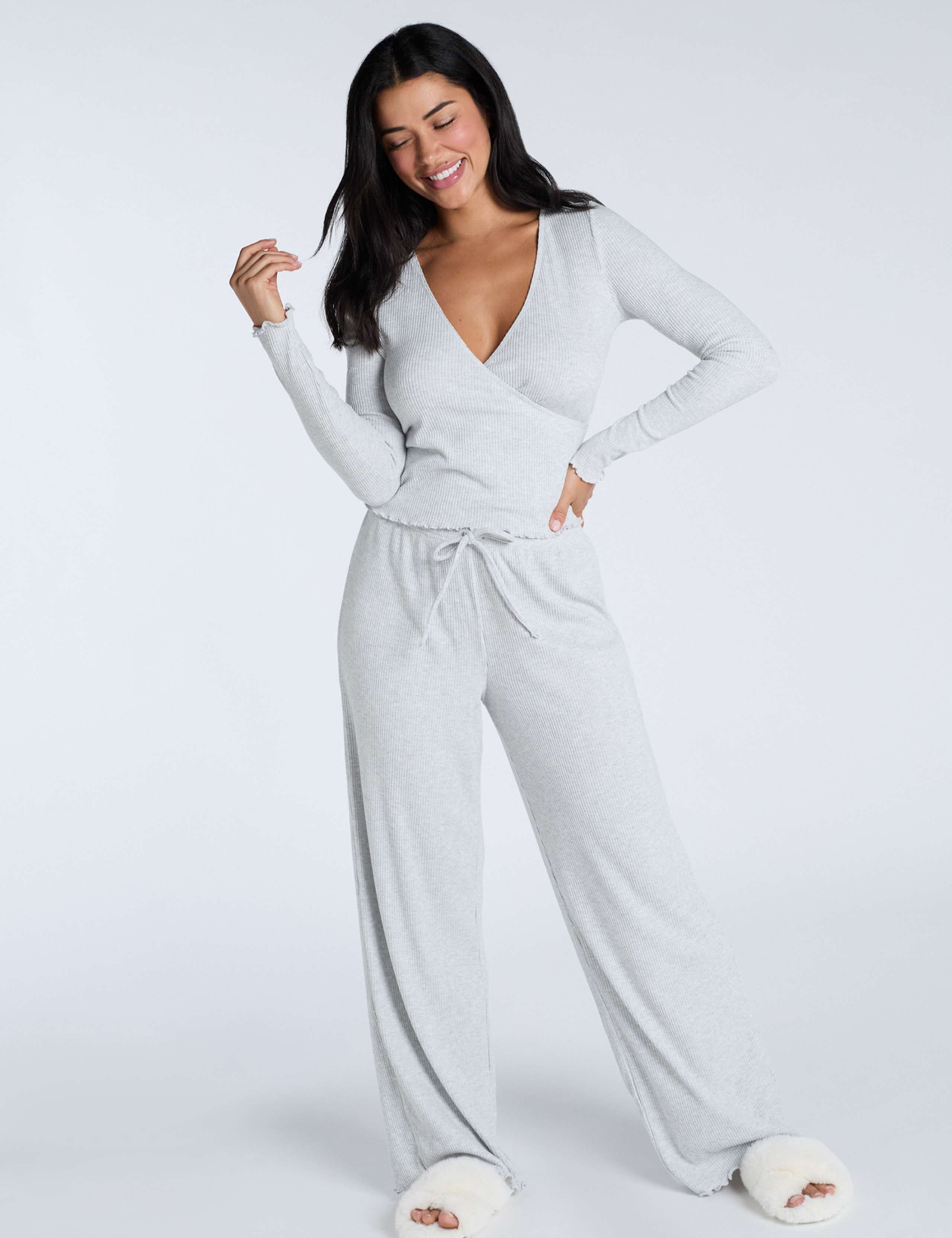 Ribbed Pyjama Set