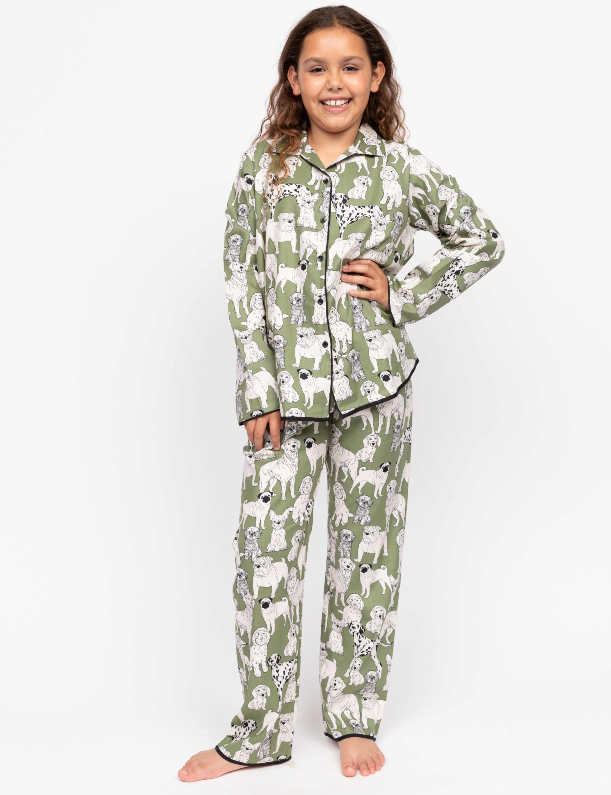 Cotton Rich Dog Pyjamas (2-13 Yrs)