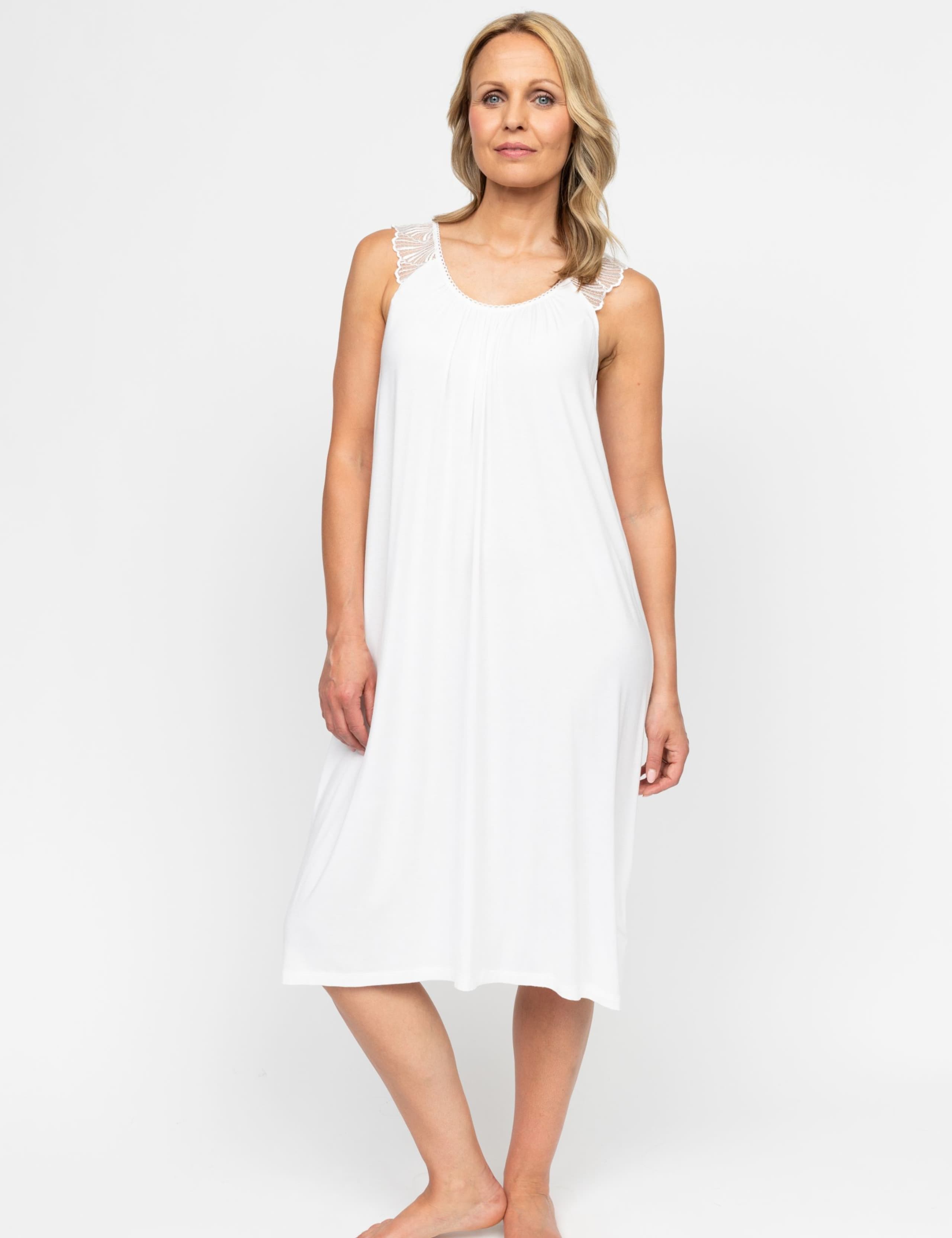 Jersey Lace Detail Nightdress
