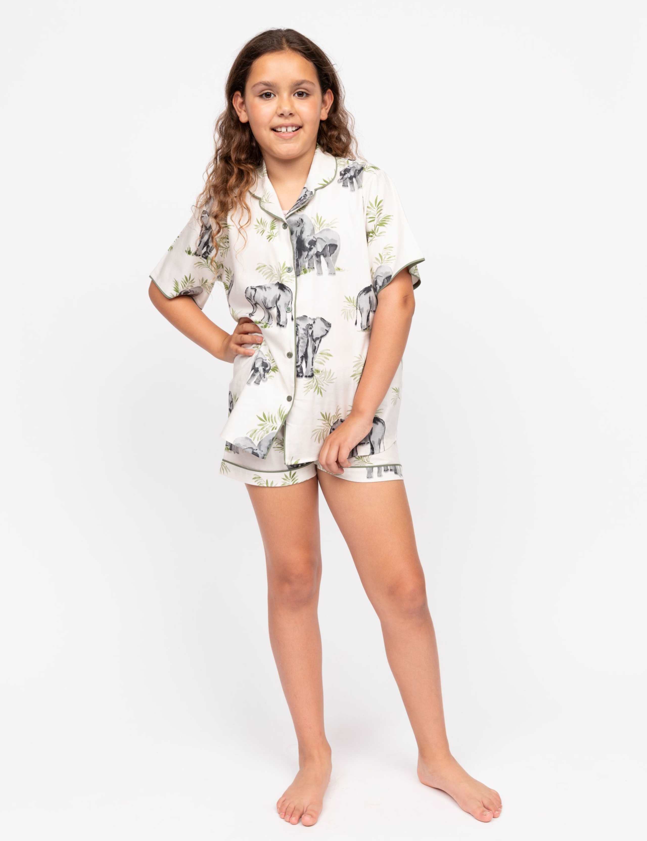 Cotton Rich Elephant Revere Pyjamas (2-13 Yrs)