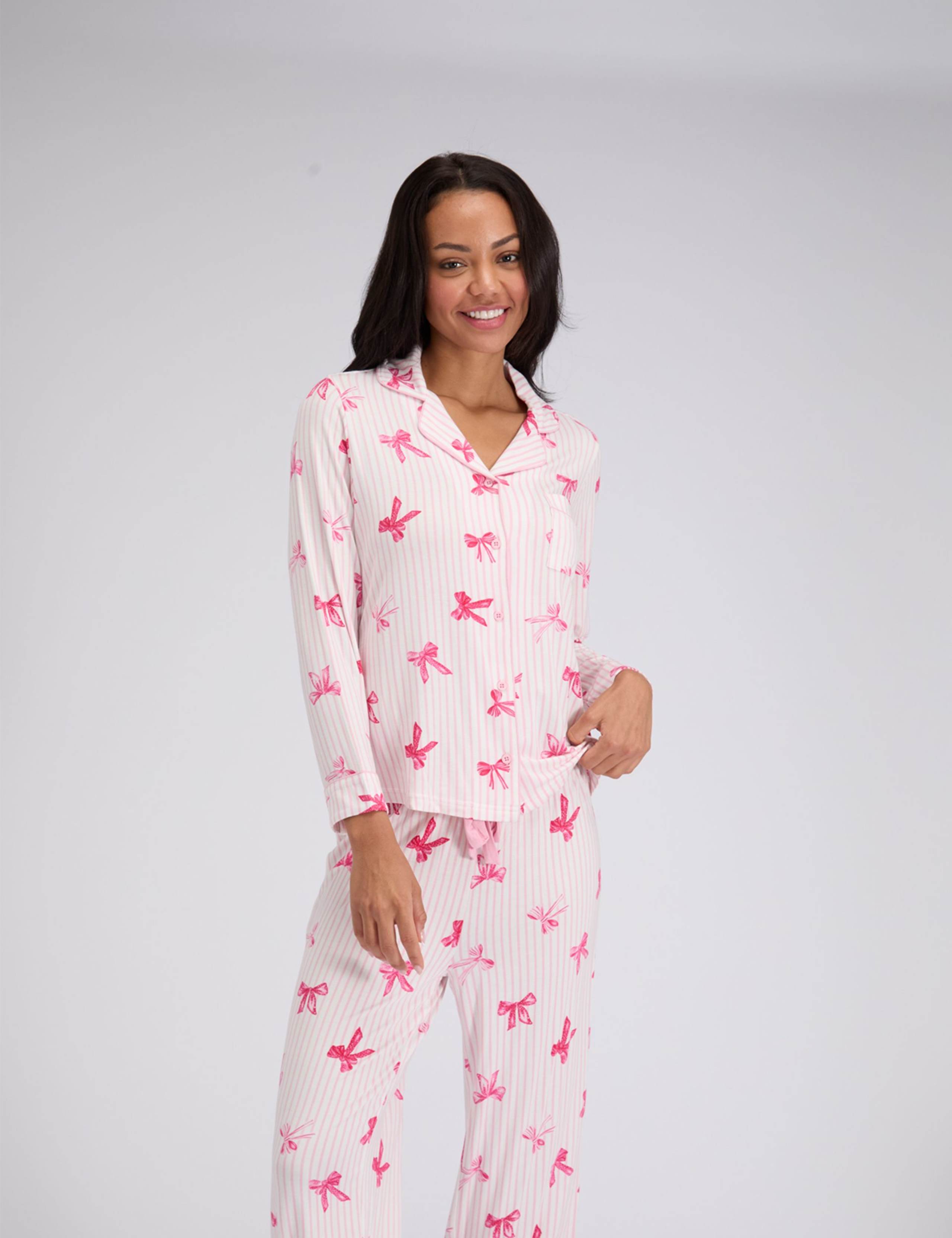 Modal Rich Bow Pyjamas