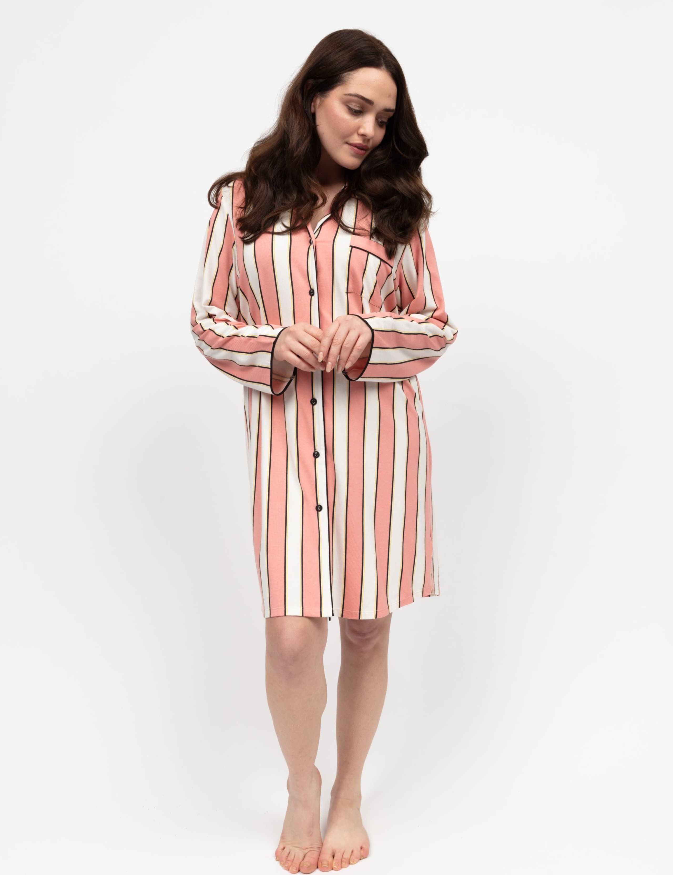 Jersey Stripe Nightshirt