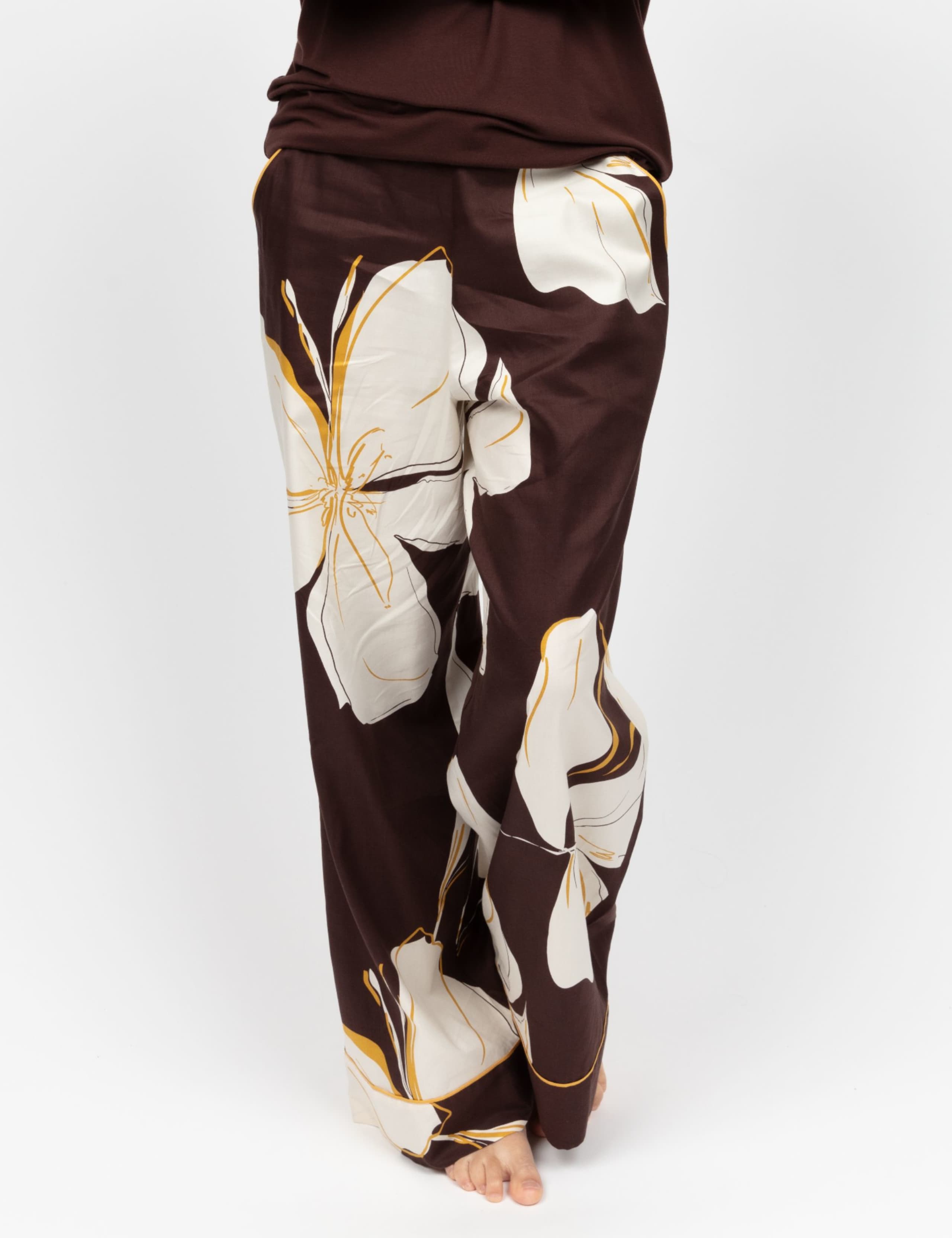 Cotton Rich Floral Pyjama Bottoms