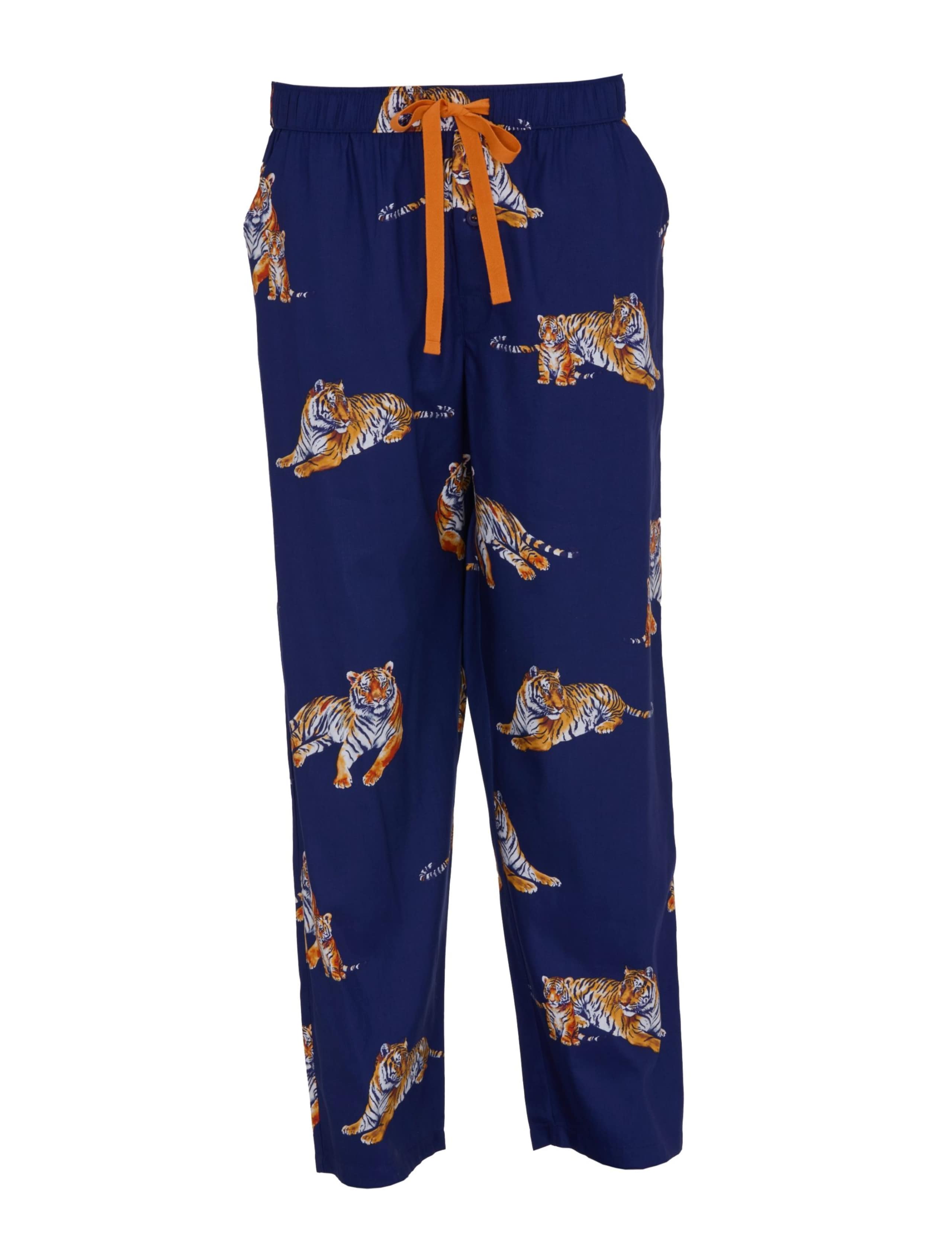 Cotton Modal Tiger Print Pyjama Bottoms