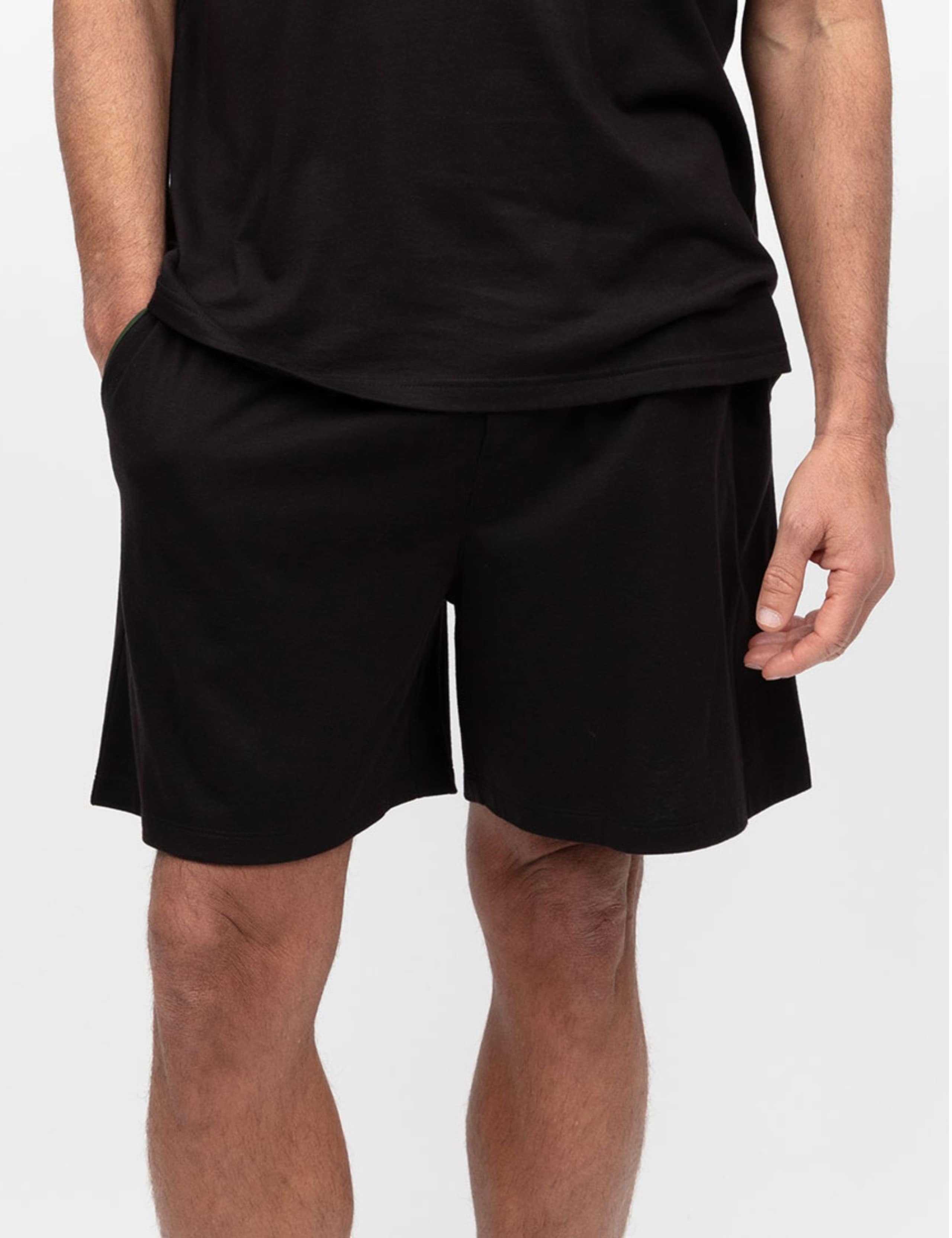 Cotton Modal Blend Pyjama Shorts