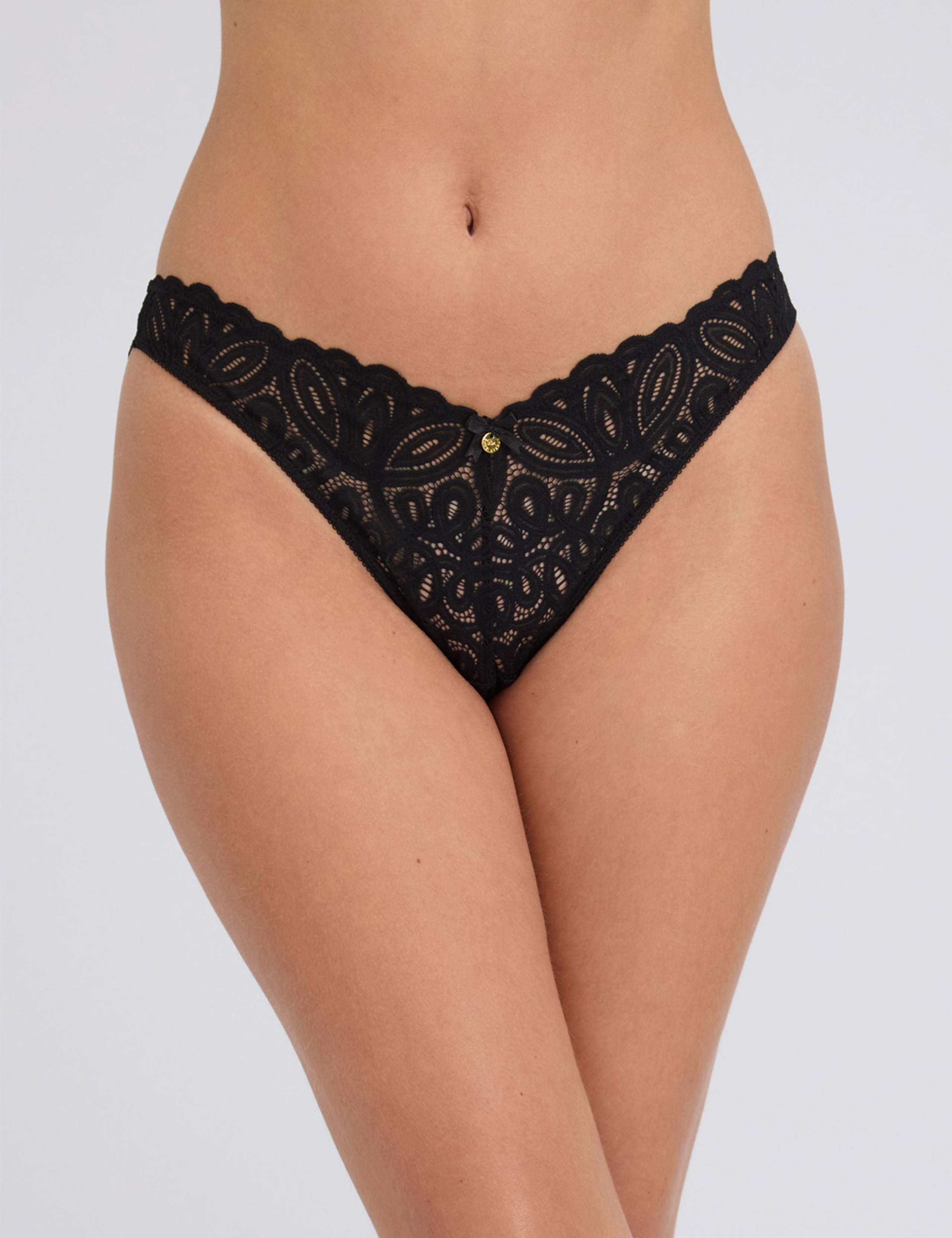 Carmel Lace Thong