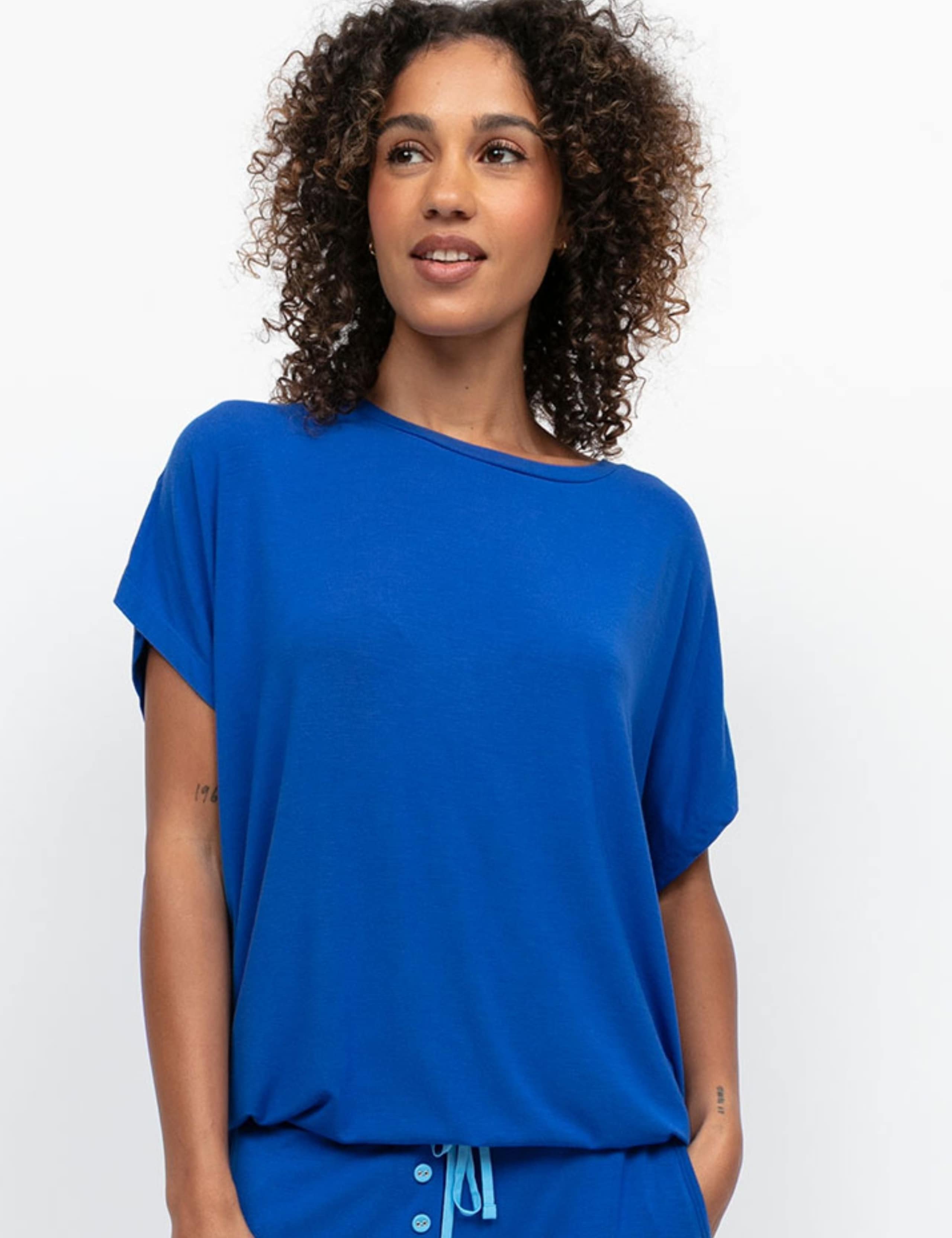 Modal Rich Pyjama Top