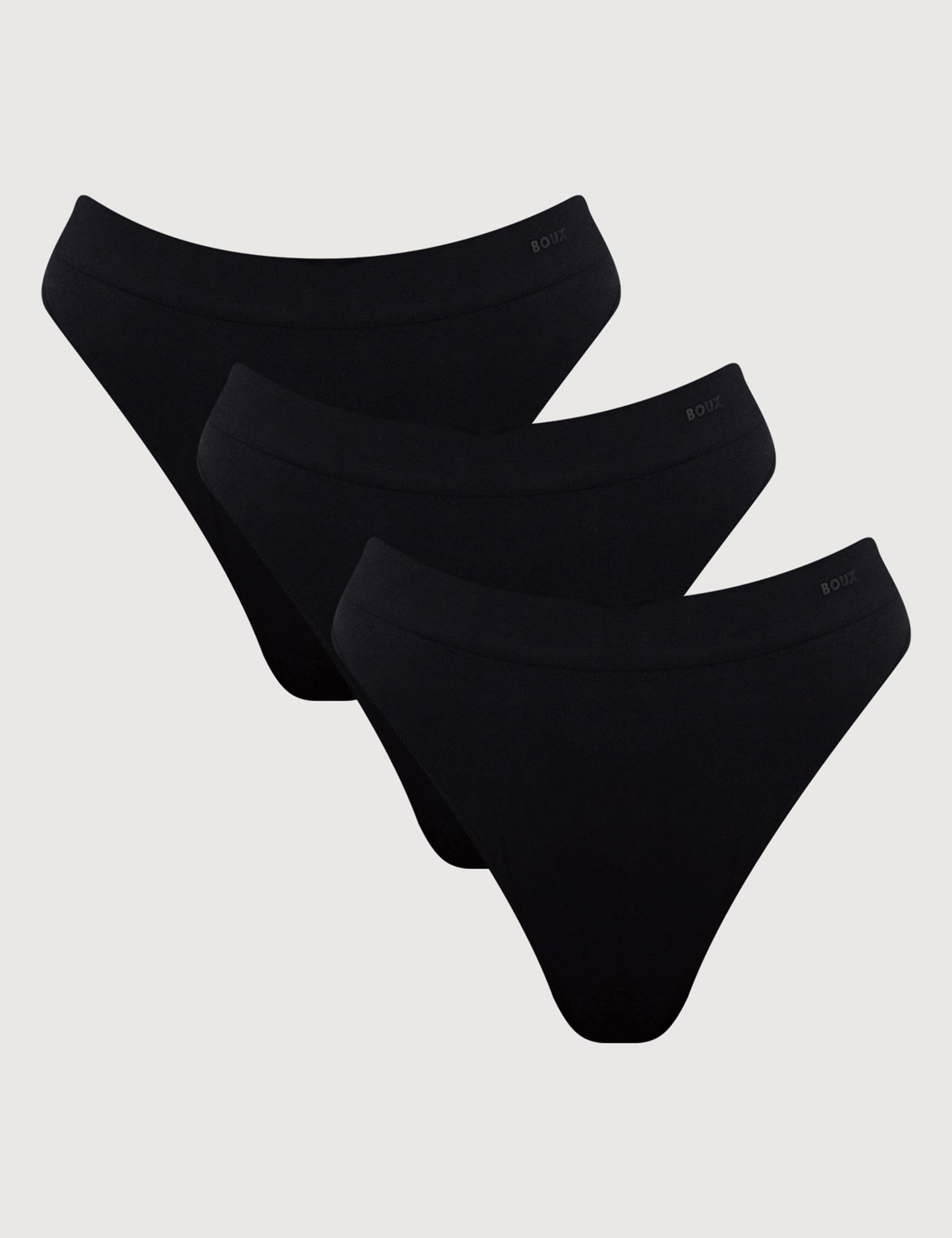 3 Pack Seamfree Brazilian Knickers