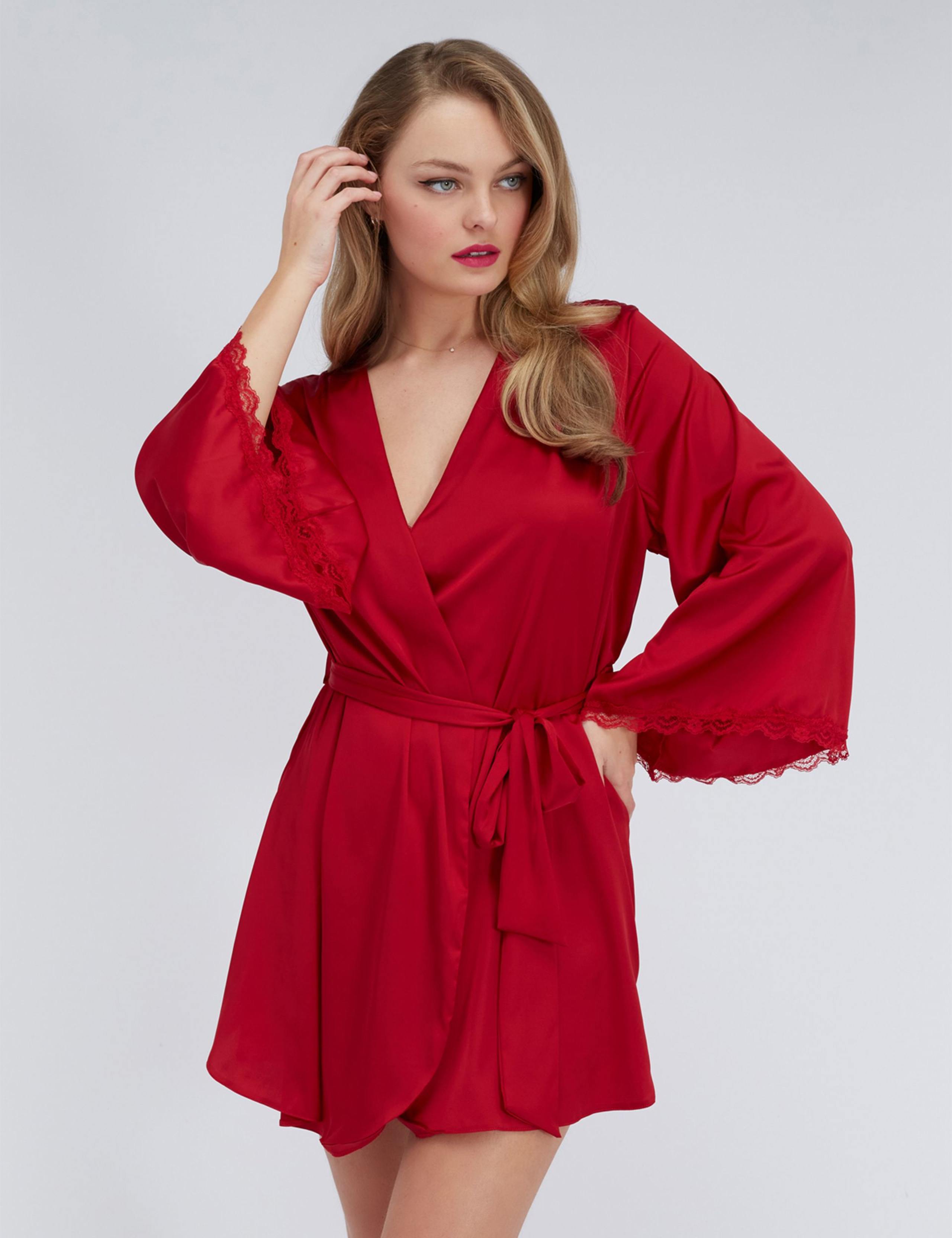 Satin Tie Robe