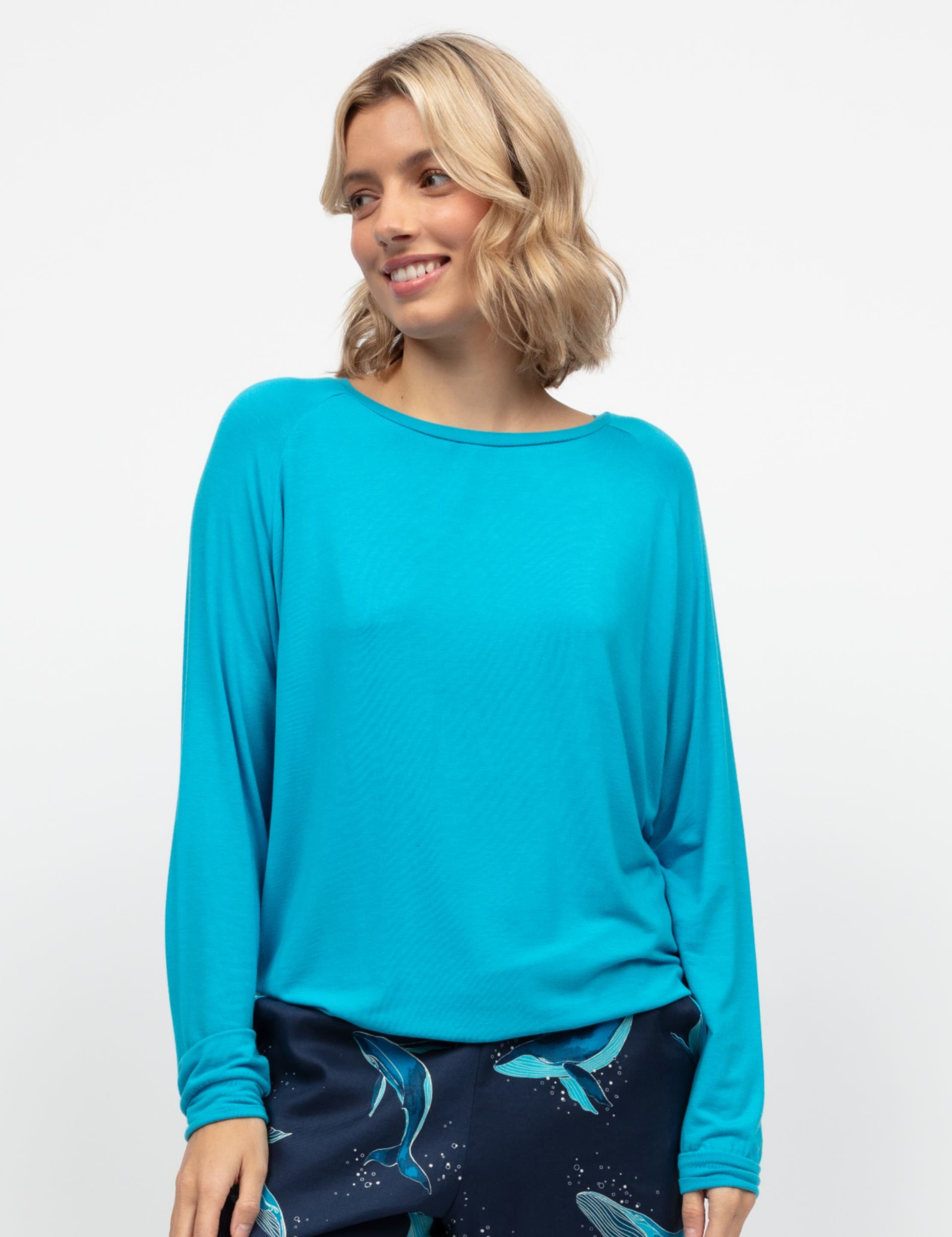 Modal Rich Jersey Pyjama Top