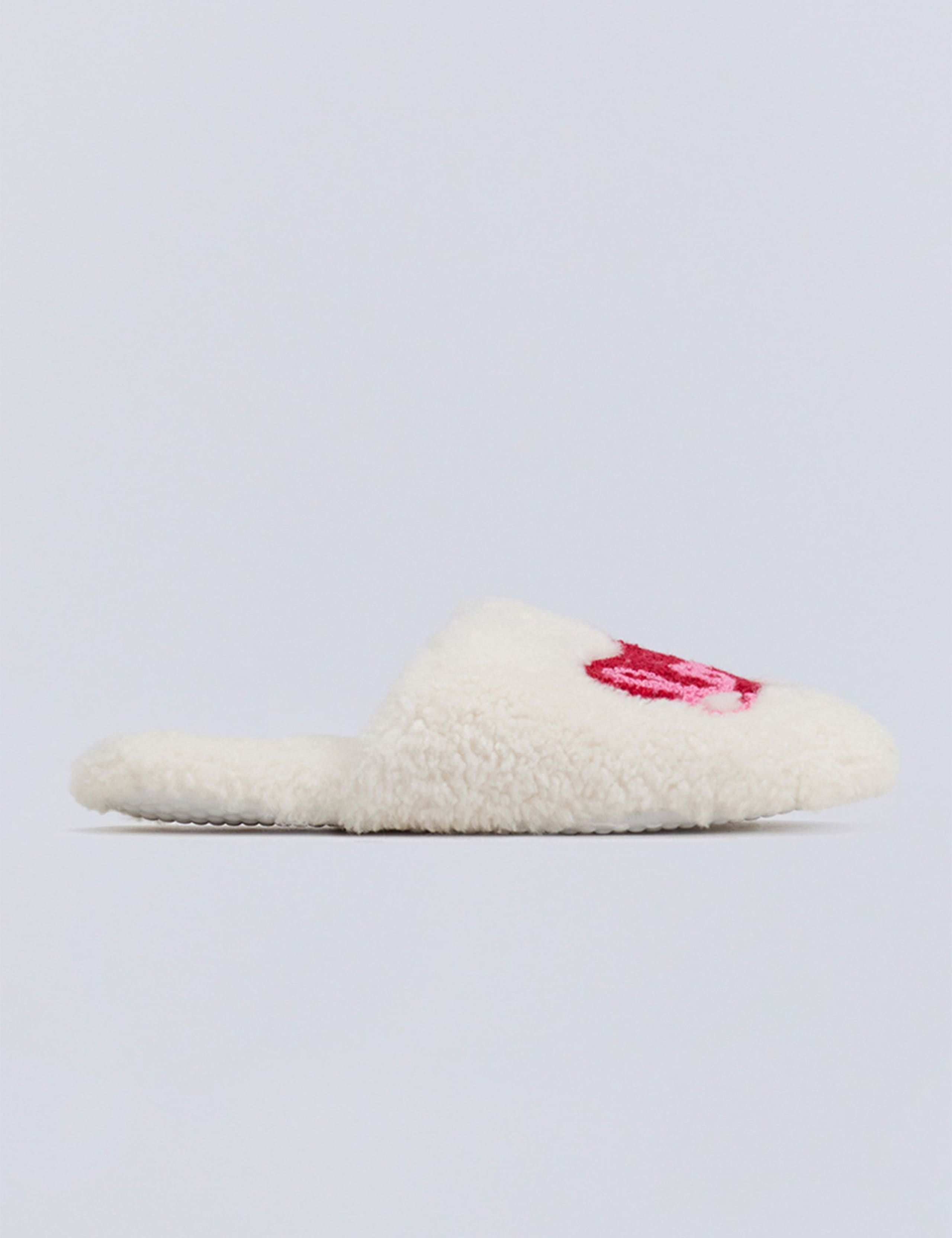 Valentines Love Borg Mule Slippers