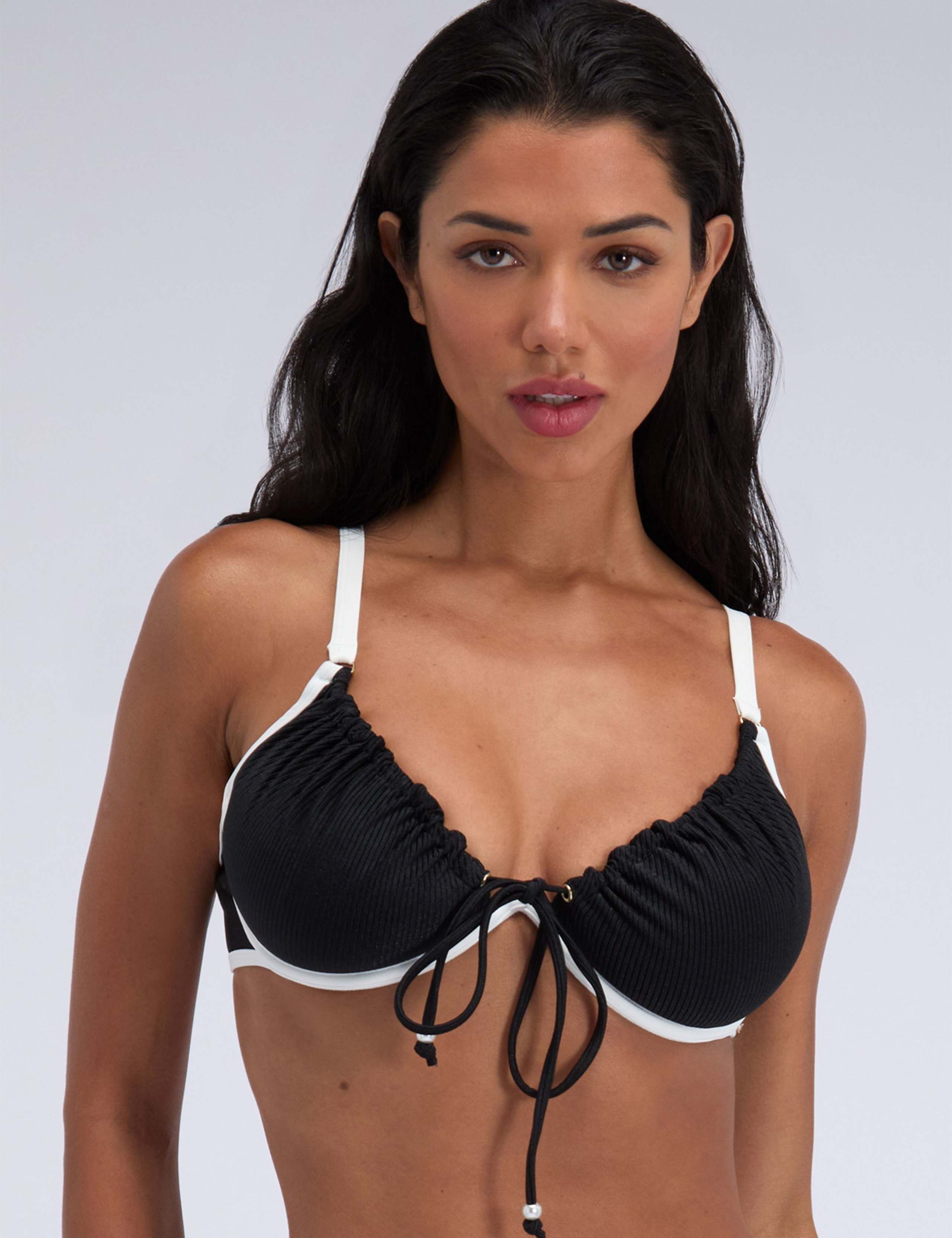 Ibiza Wired Plunge Bikini Top (B-FF)