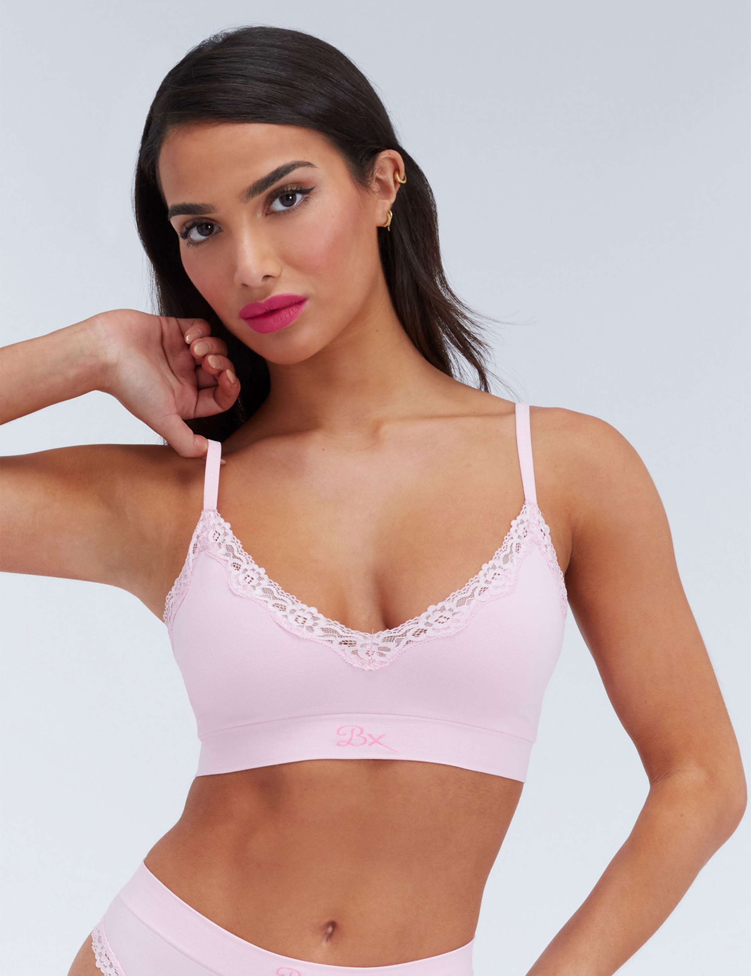 Lace Seamless Non Wired Bralette