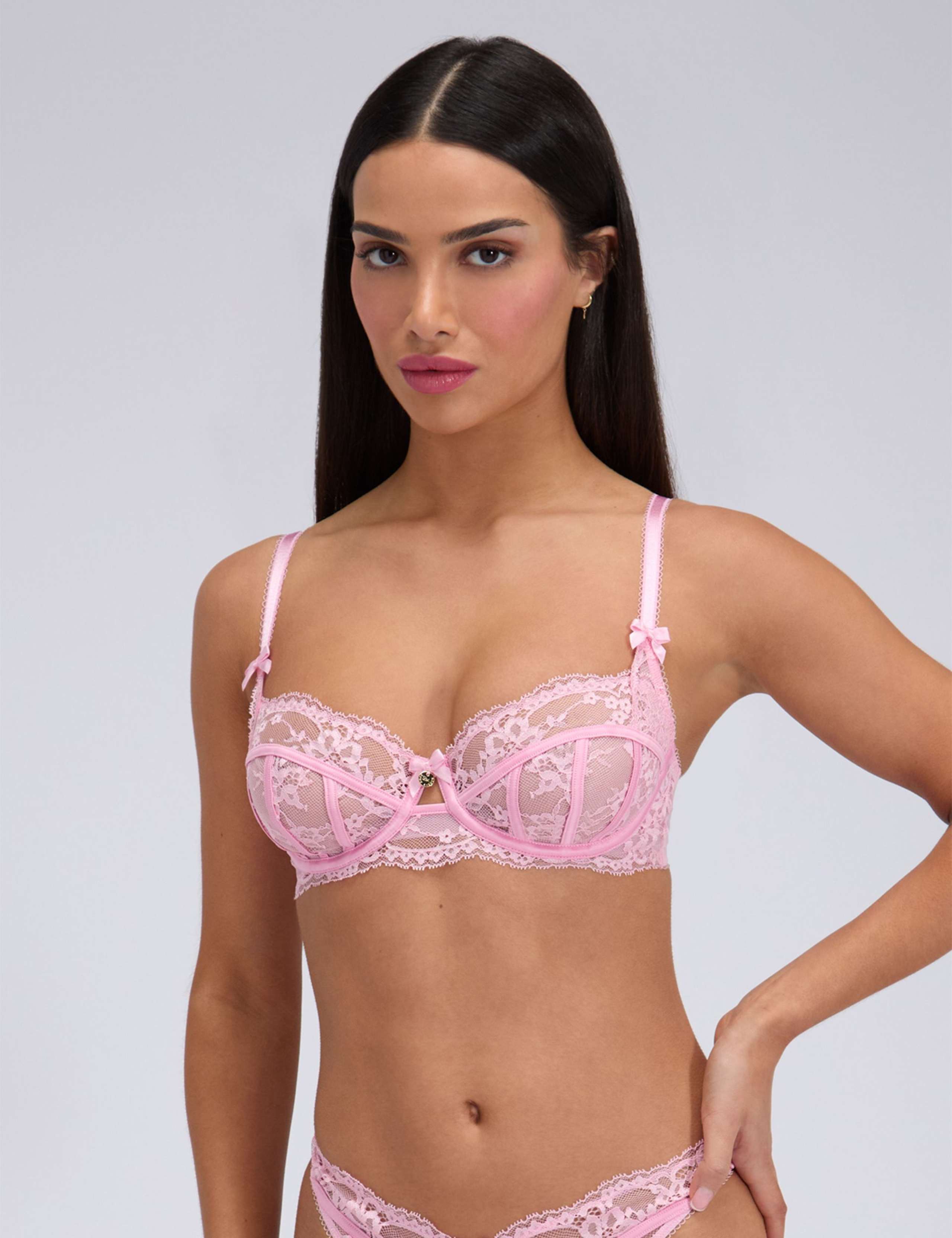 Lita Lace Wired Balconette Bra (A-E)