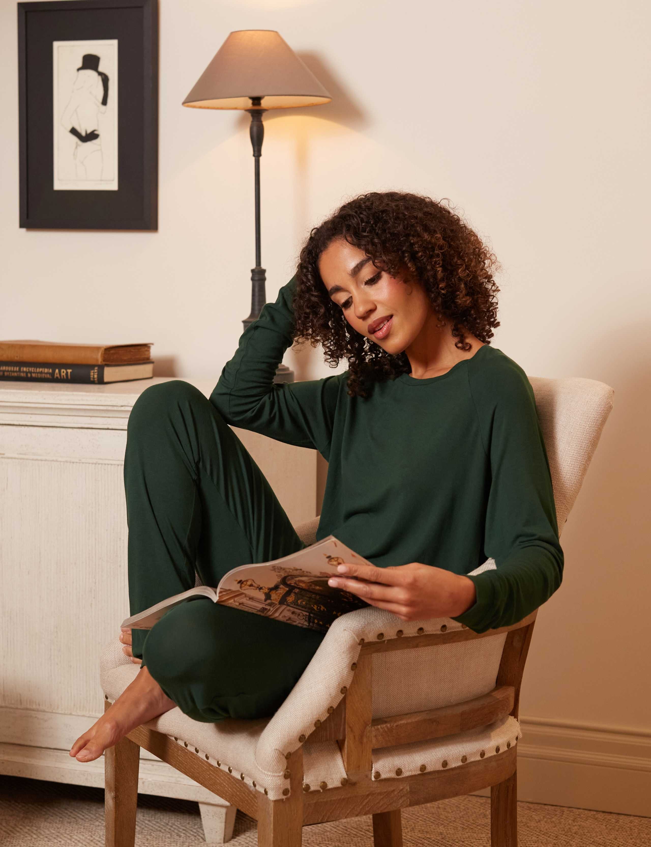Modal Rich Jersey Pyjama Top