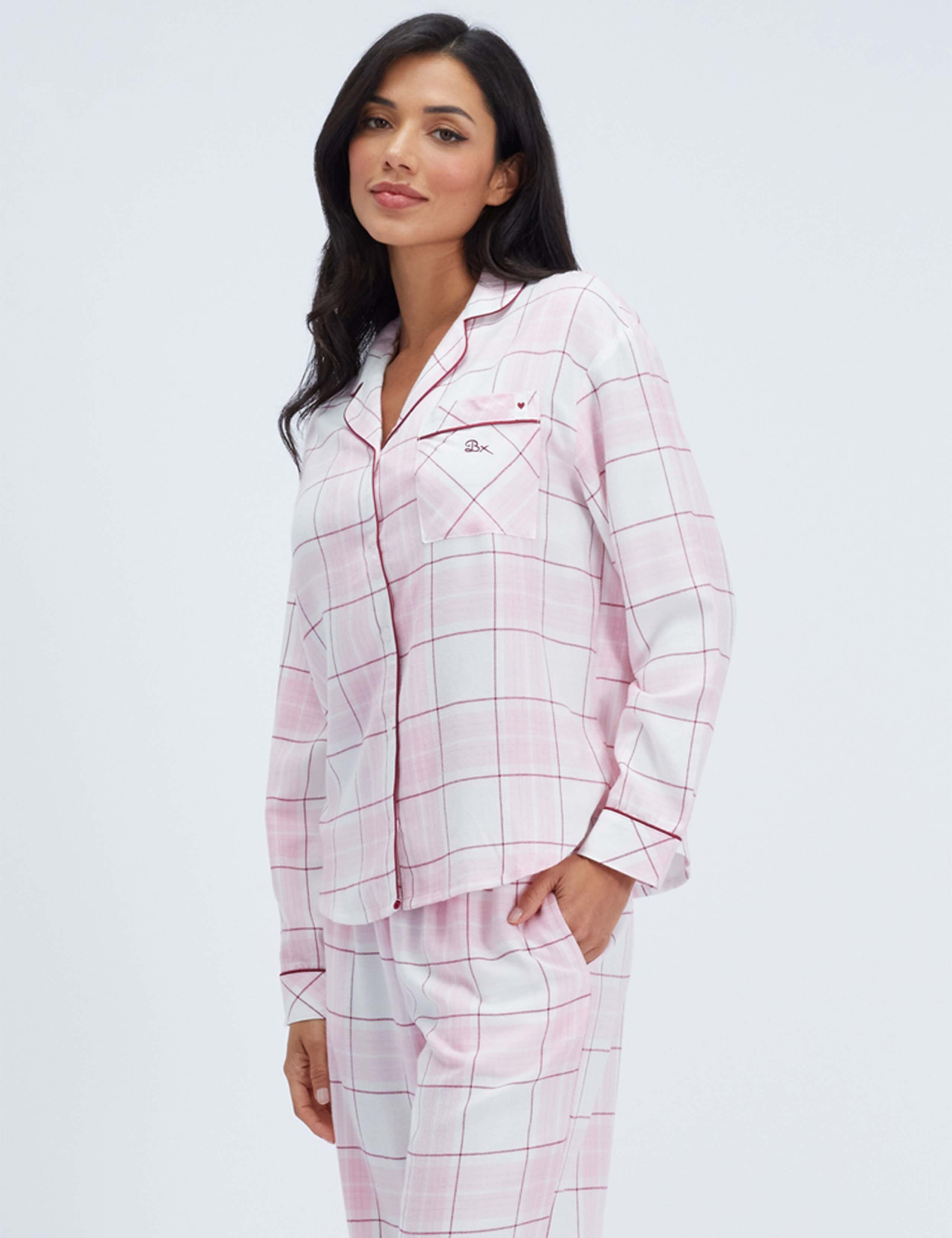 Somerville Checked Pyjama Top