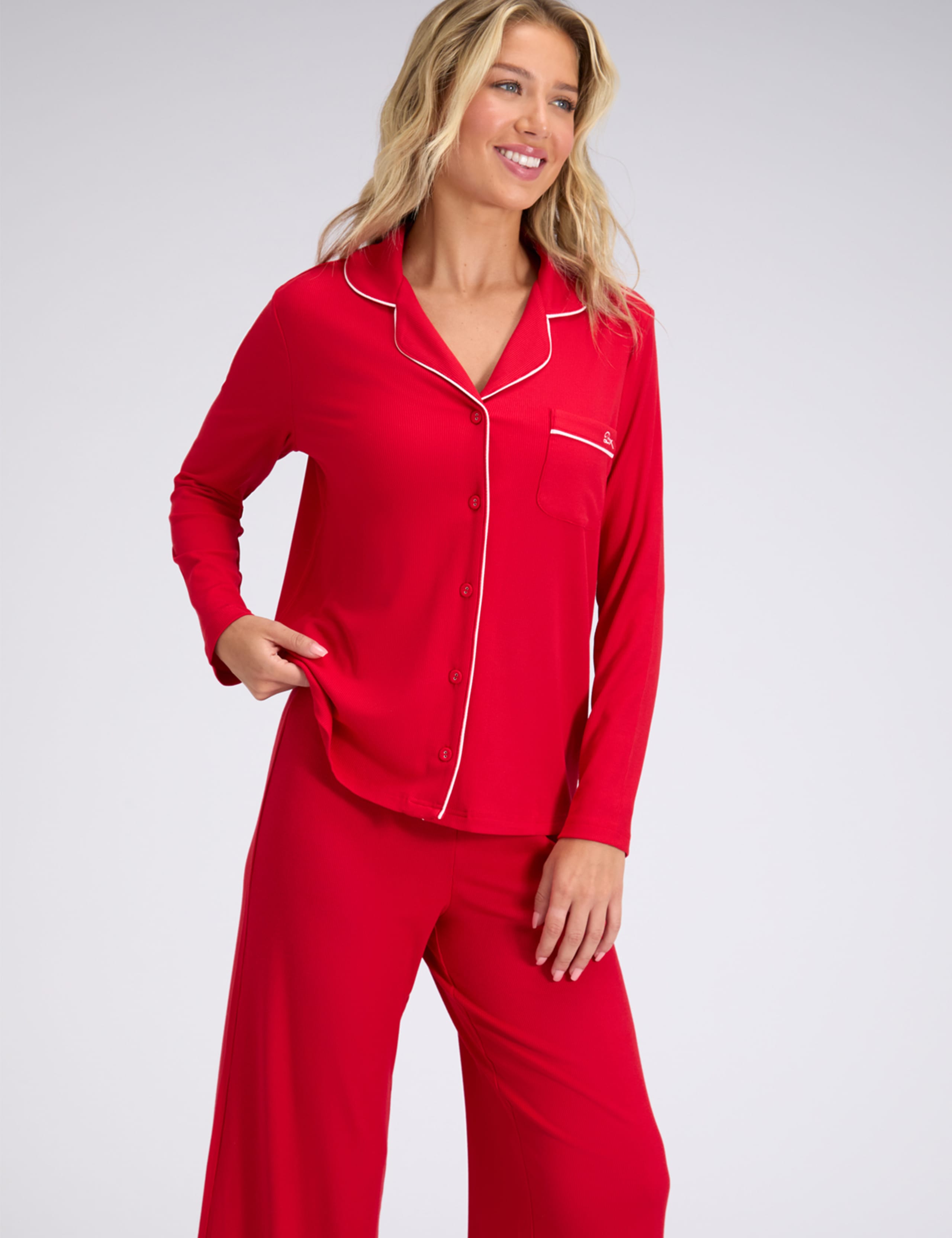 Ribbed Pyjama Bottoms