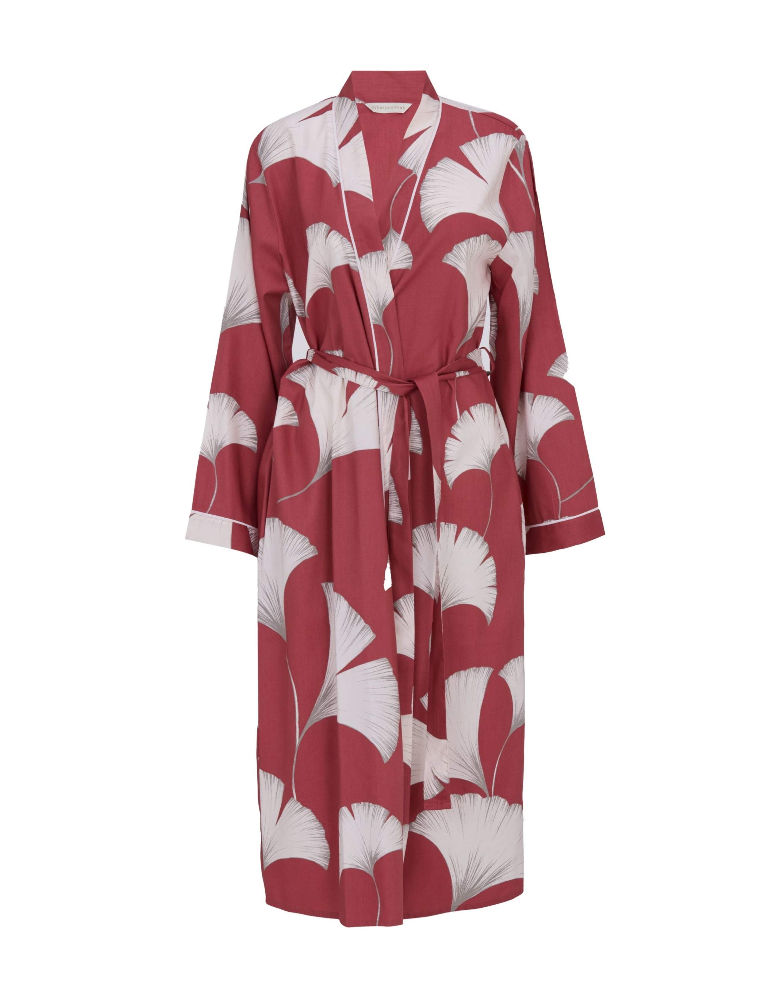 Cotton Modal Floral Dressing Gown