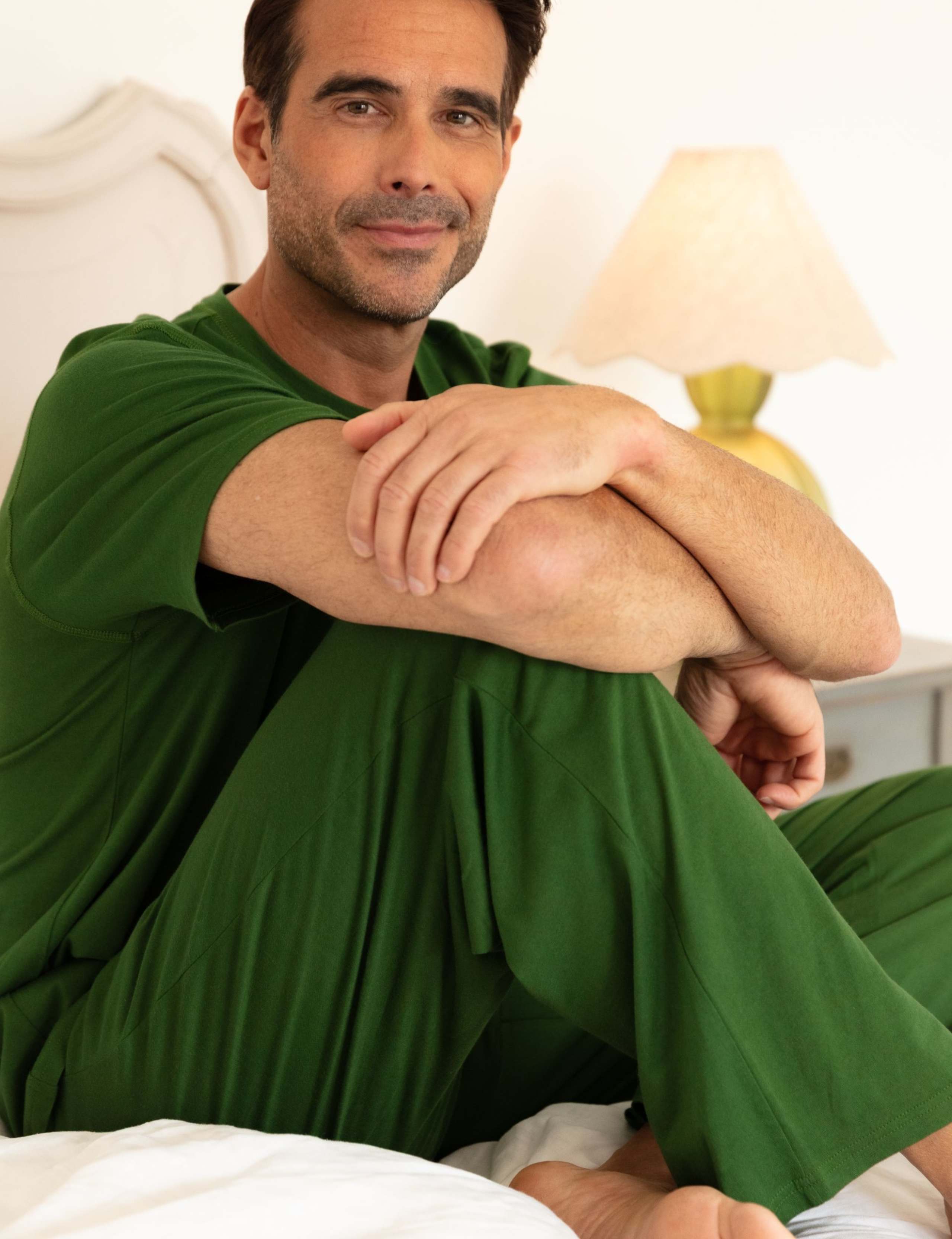 Cotton Modal Blend Drawstring Pyjama Bottoms