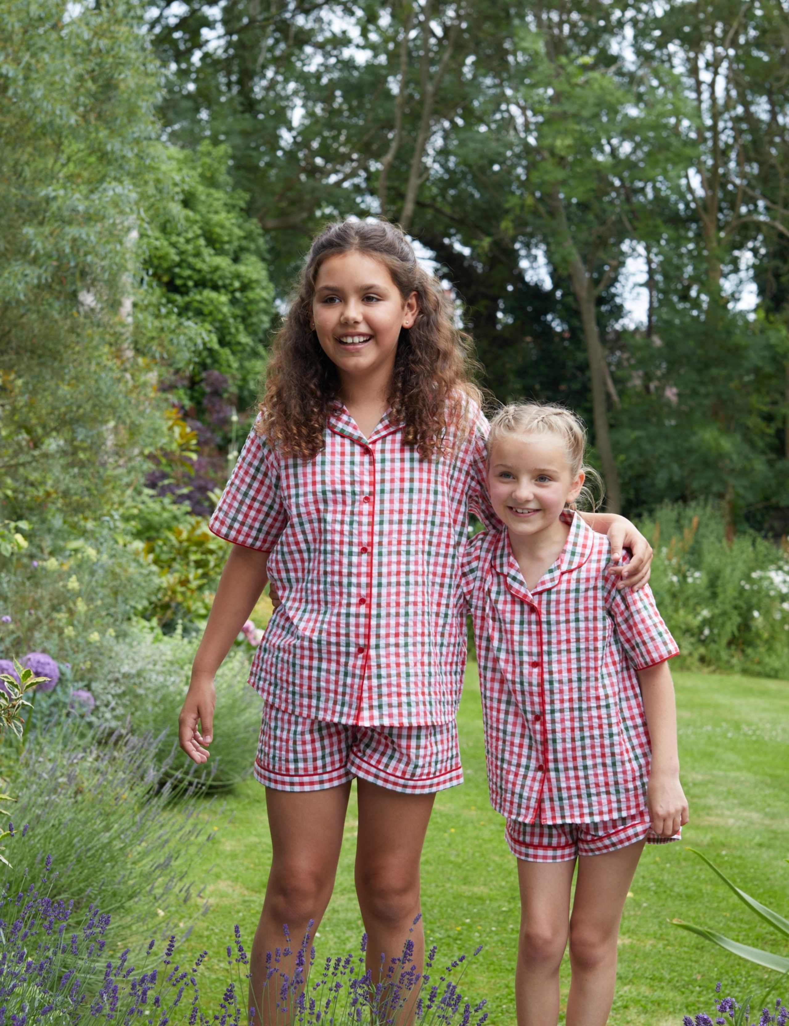 Pure Cotton Checked Pyjamas (2-13 Yrs)
