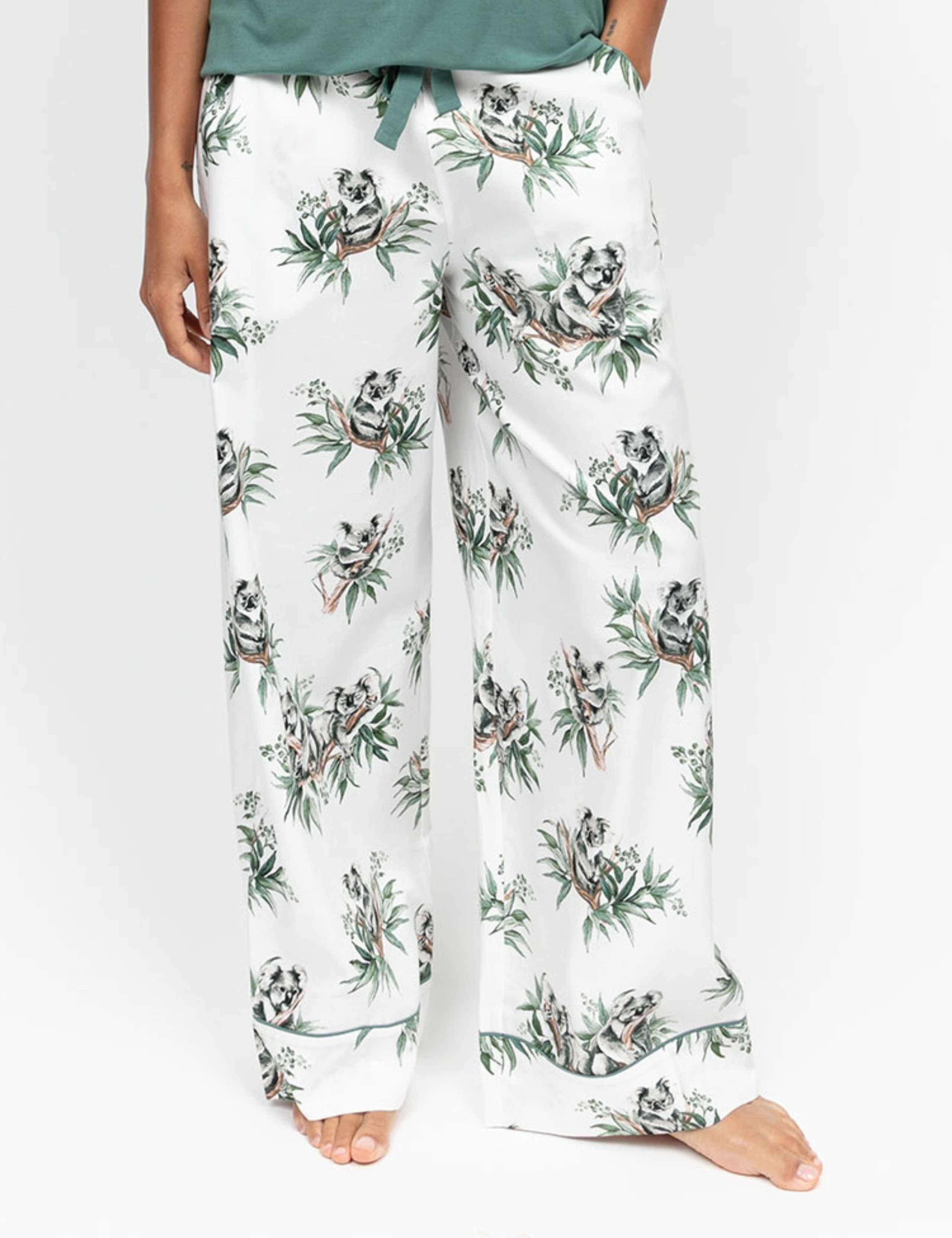 Cotton Modal Koala Print Pyjama Bottoms