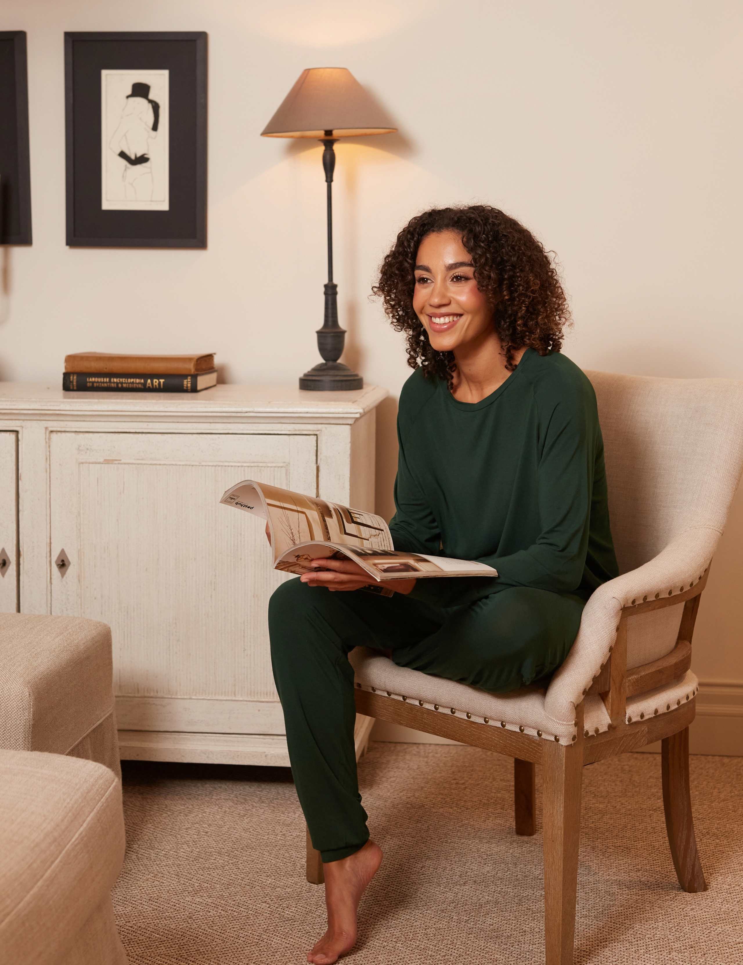 Modal Rich Jersey Pyjama Bottoms