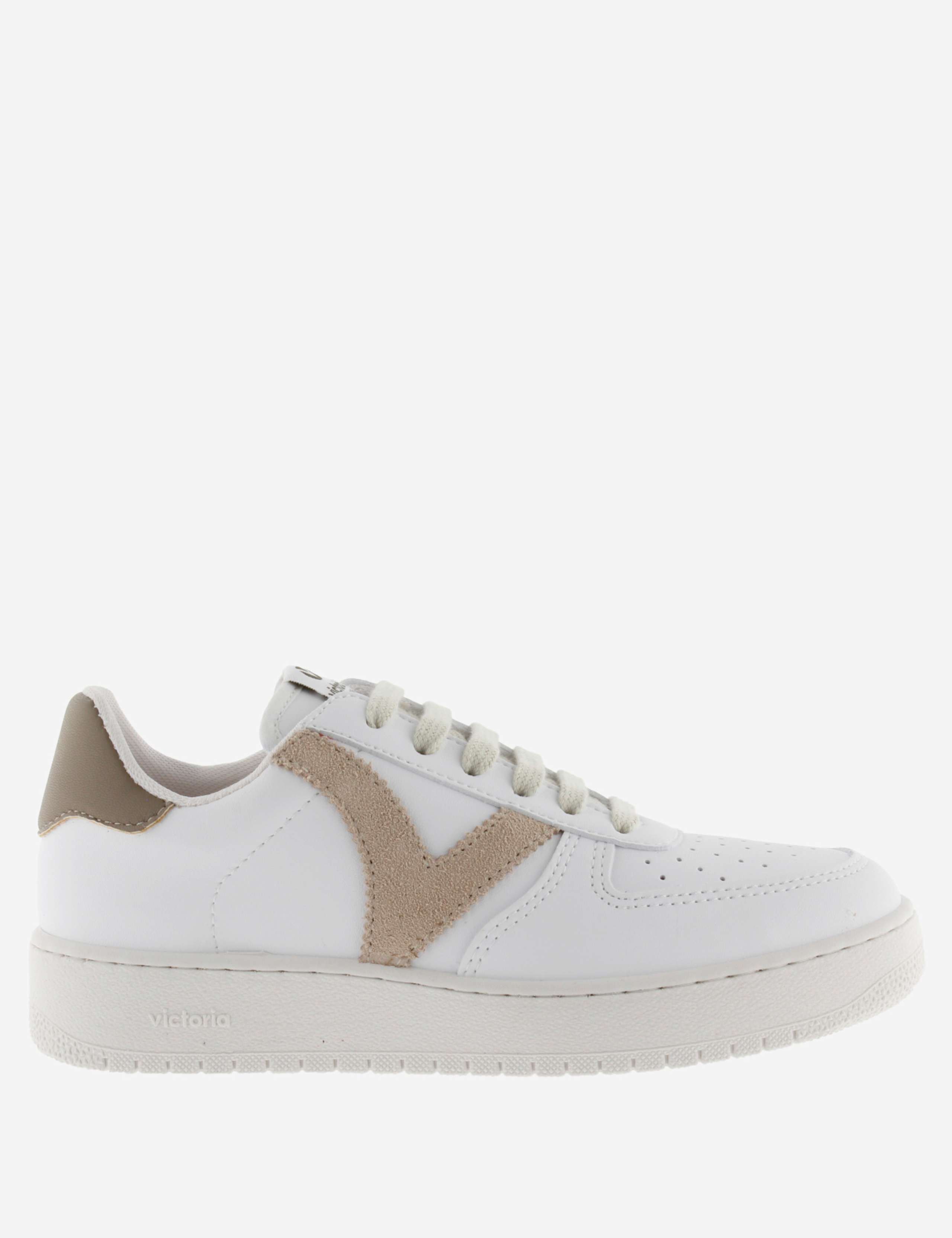 Madrid Leather Lace Up Trainers