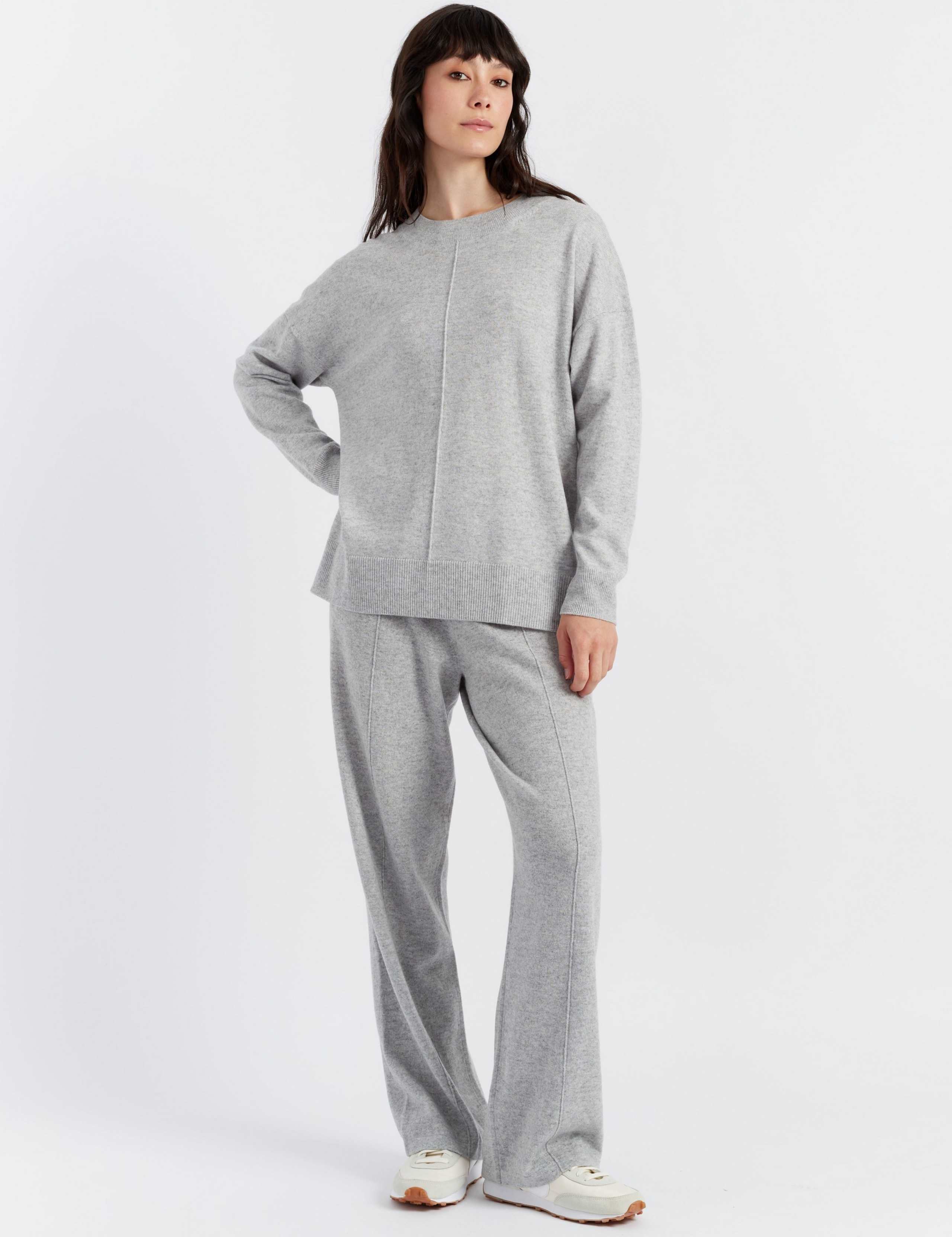 Wool Rich with Cashmere Relaxed Jumper