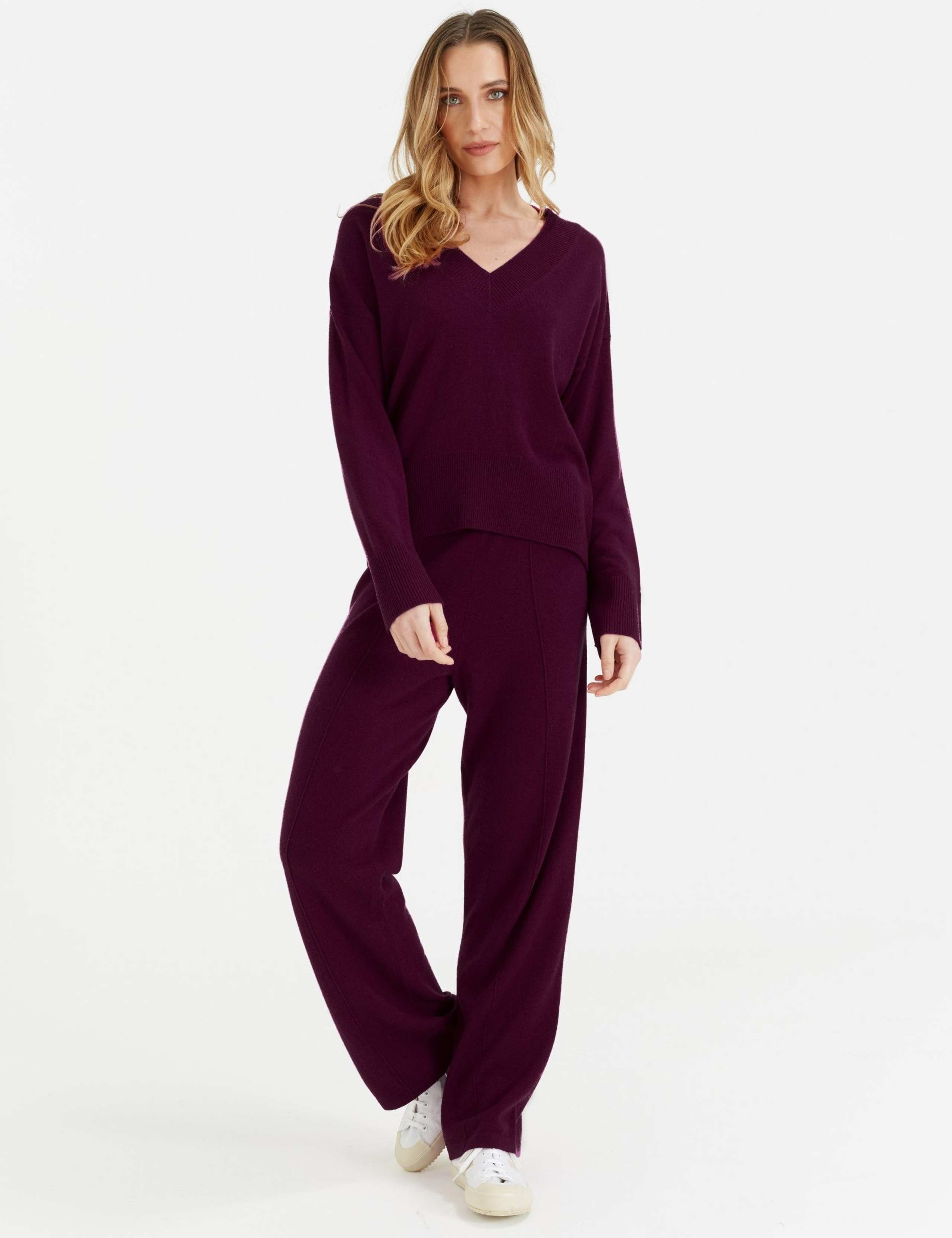 Wool Rich Relaxed Jumper with Cashmere