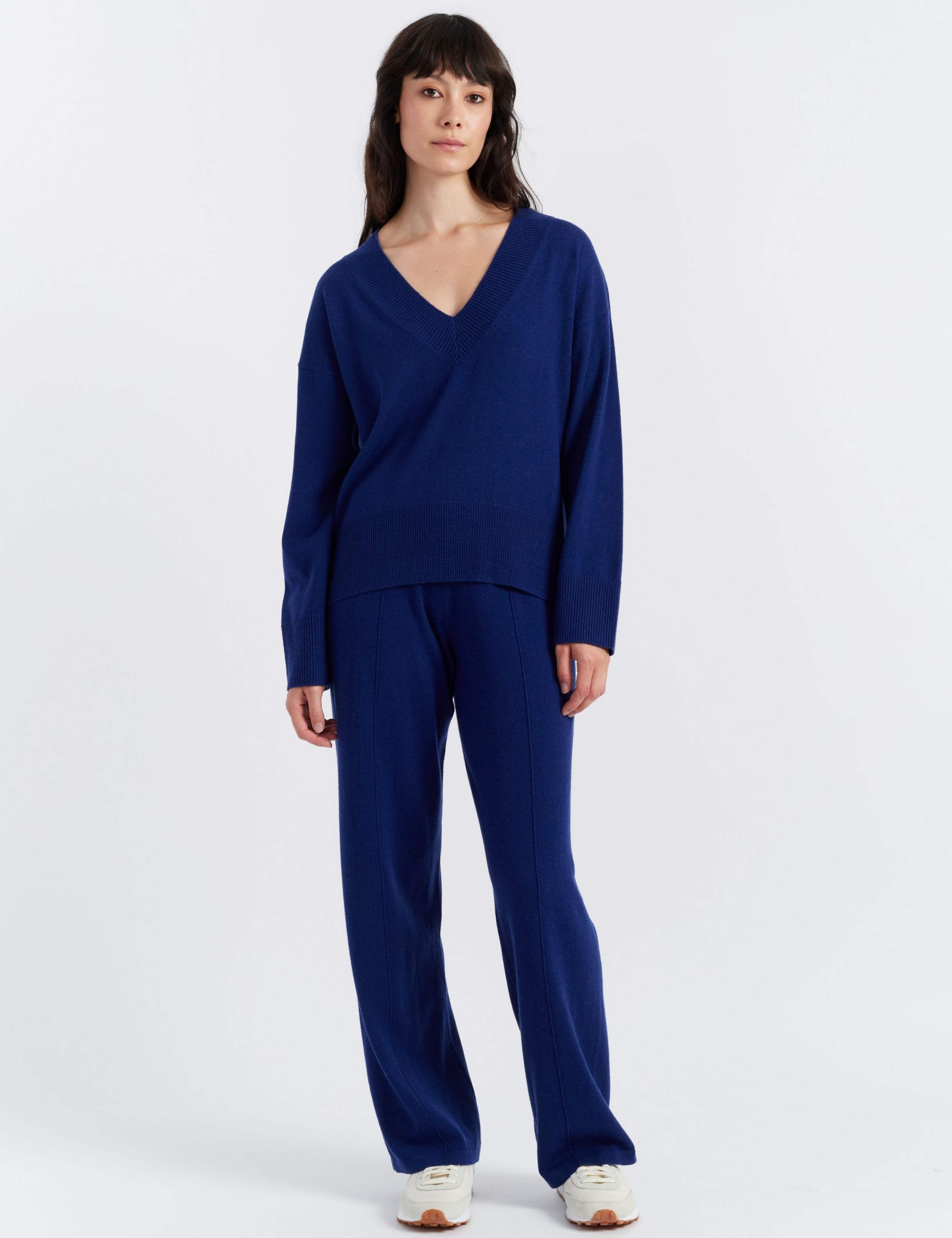 Wool Rich Relaxed Jumper with Cashmere