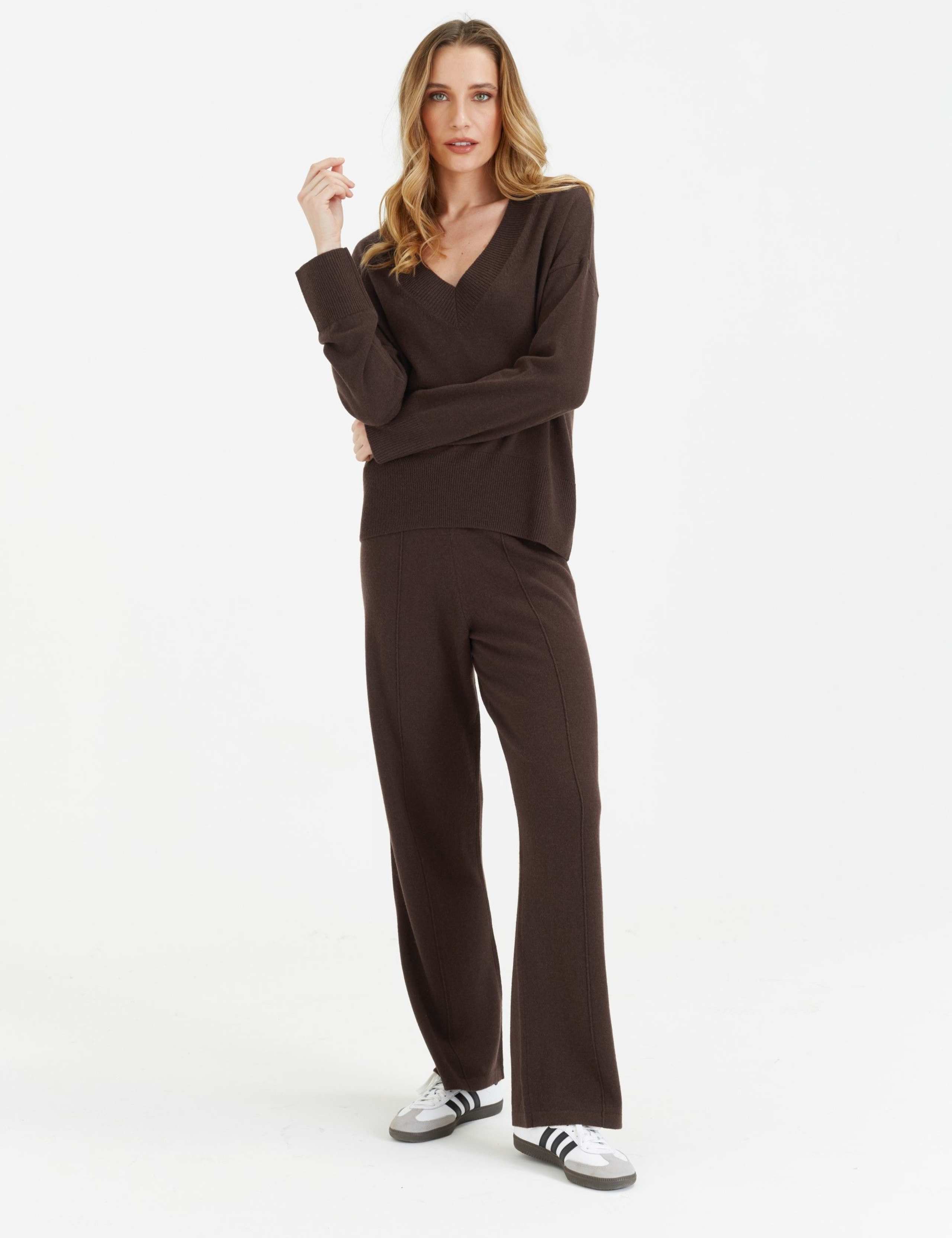 Wool Rich Relaxed Jumper with Cashmere