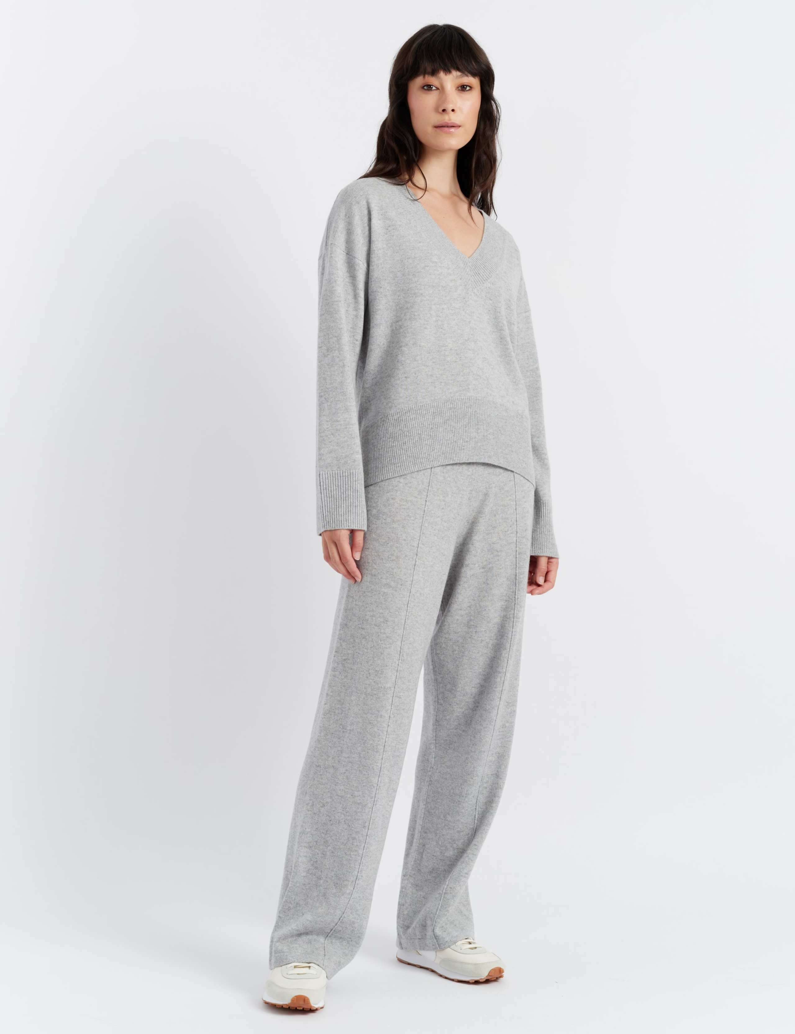 Wool Rich Relaxed Jumper with Cashmere