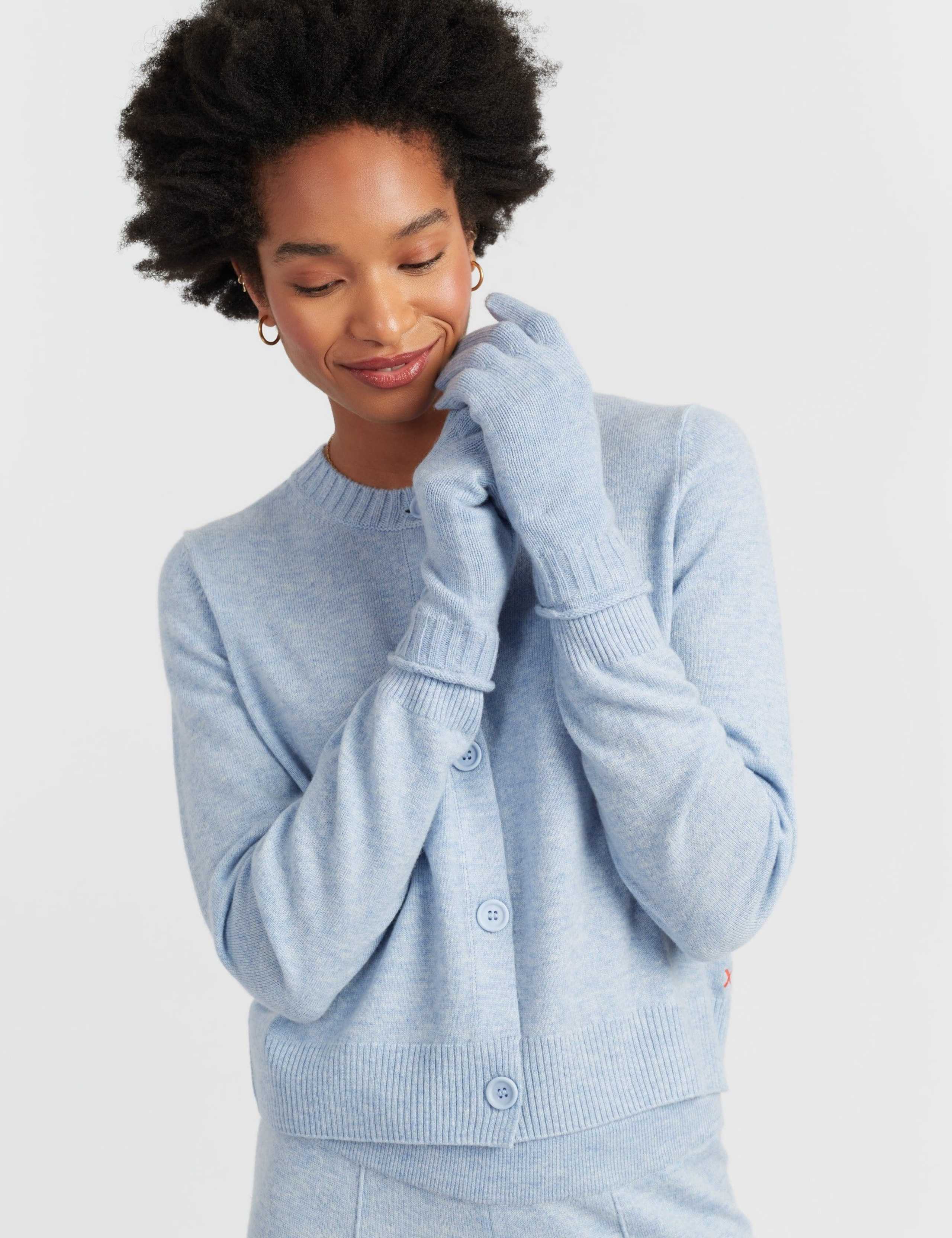 Wool Rich With Cashmere Gloves