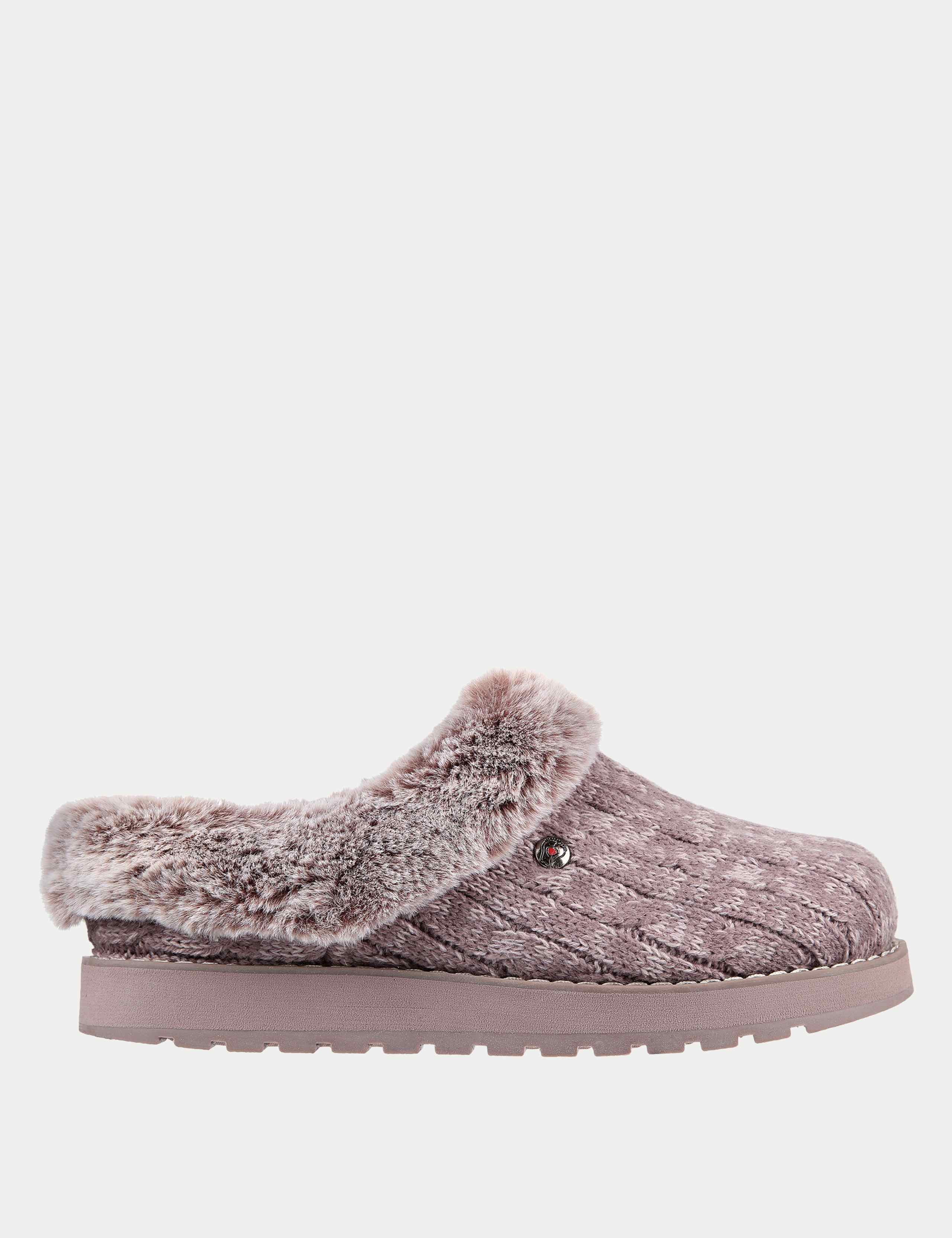 Bobs Keepsakes Ice Angel Wide Fit Mule Slippers