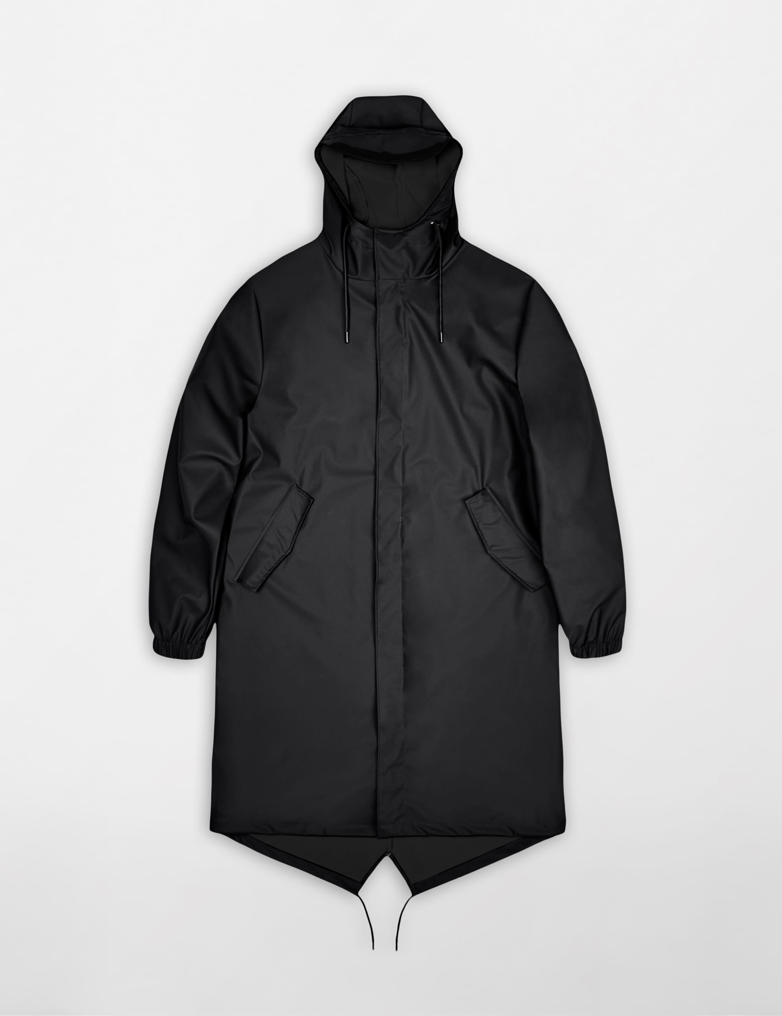 Fishtail Waterproof Hooded Longline Parka