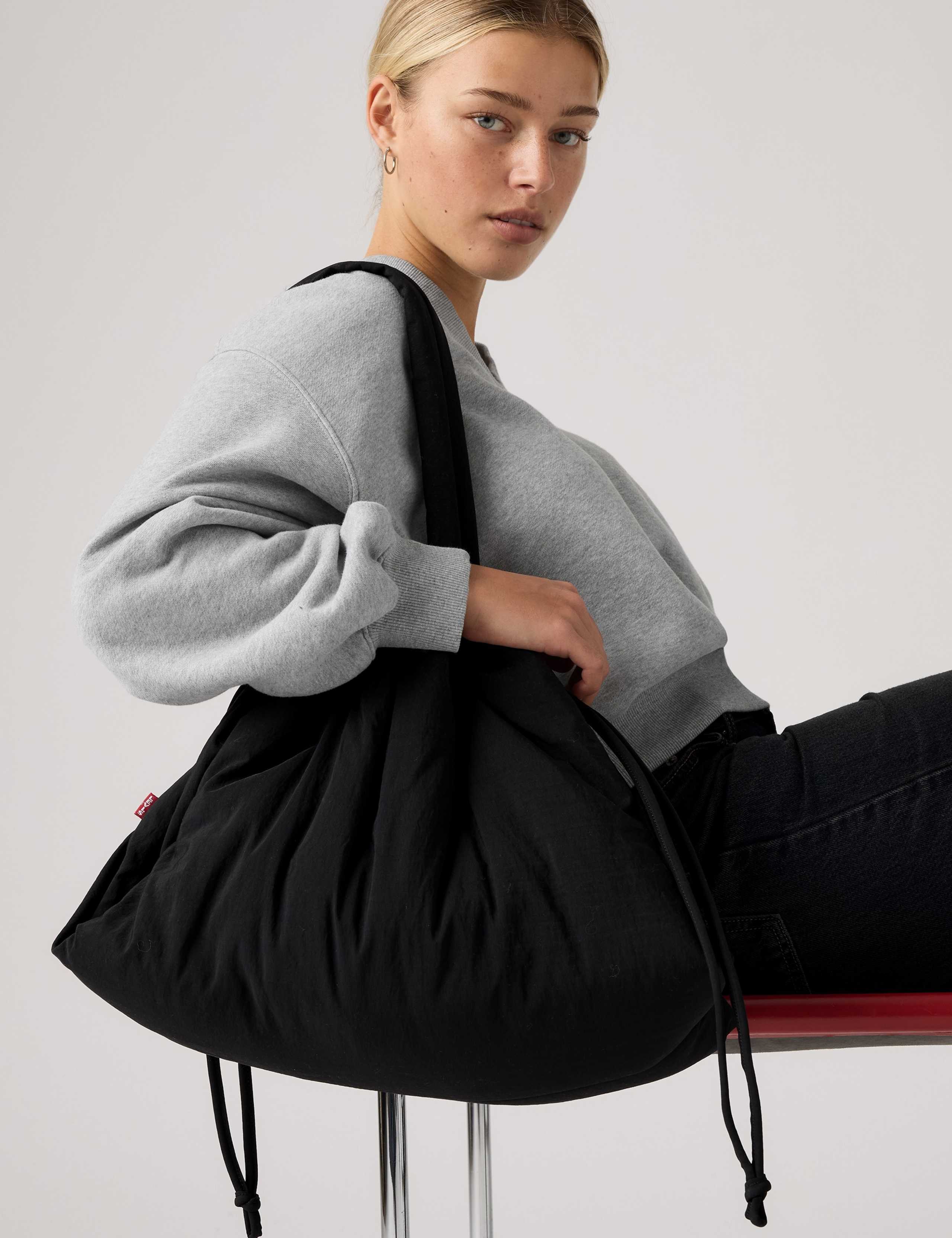 Drawstring Shoulder Bag