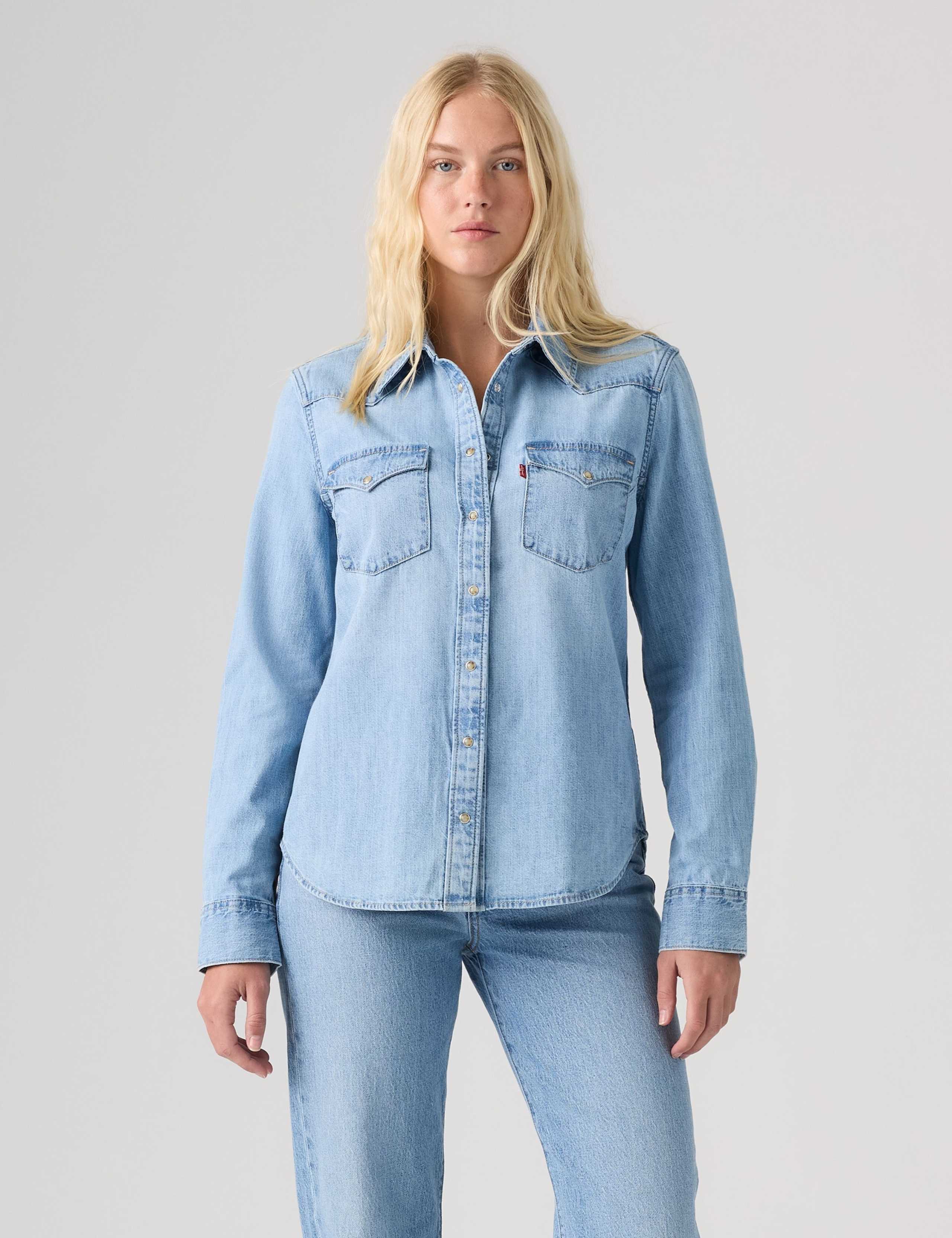Denim Western Shirt